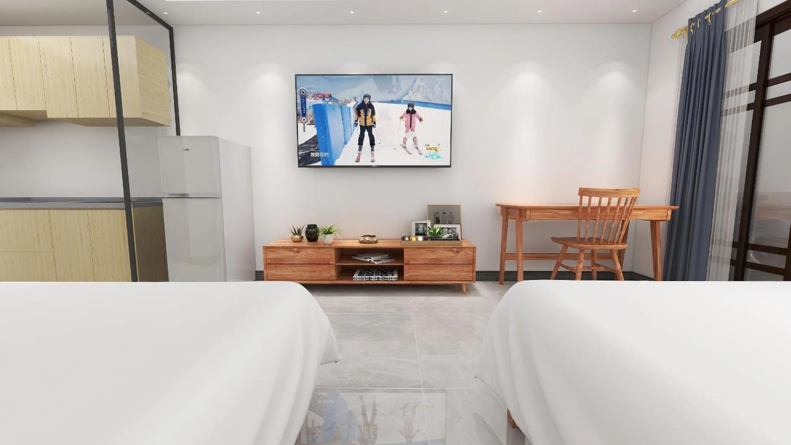 Bed in Foshan Laide Apartment