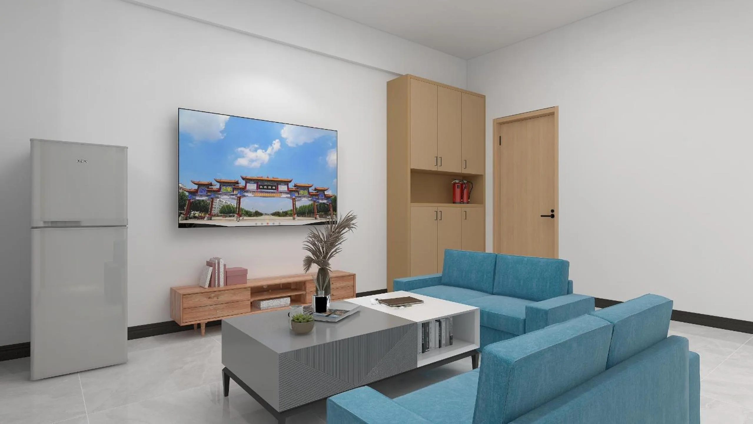 TV and multimedia in Foshan Laide Apartment