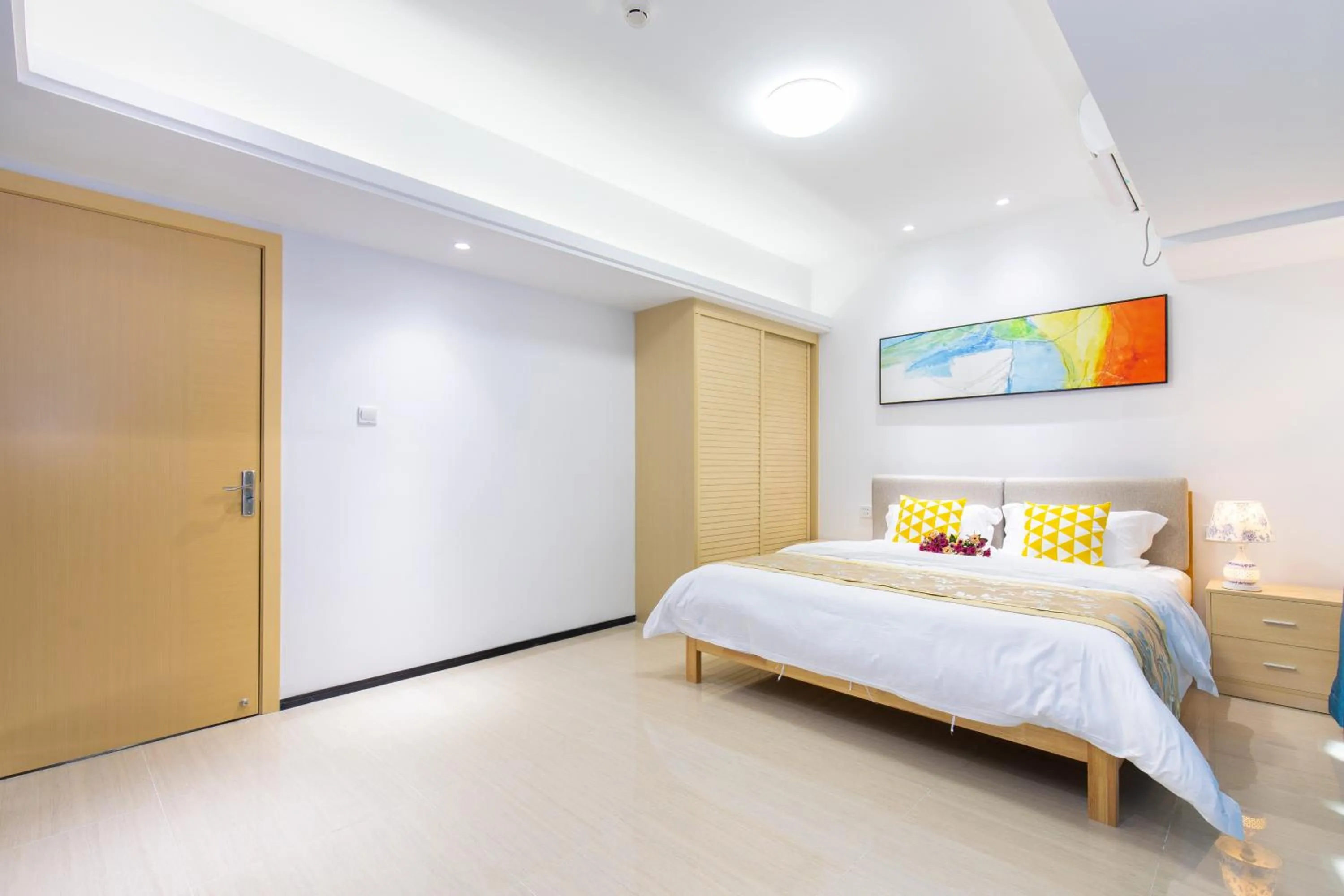 Bed in Foshan Laide Apartment