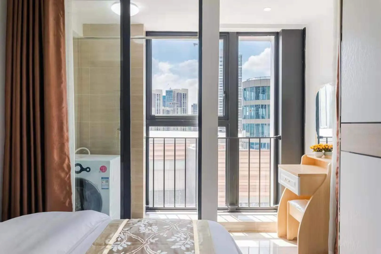 Bed in Foshan Laide Apartment