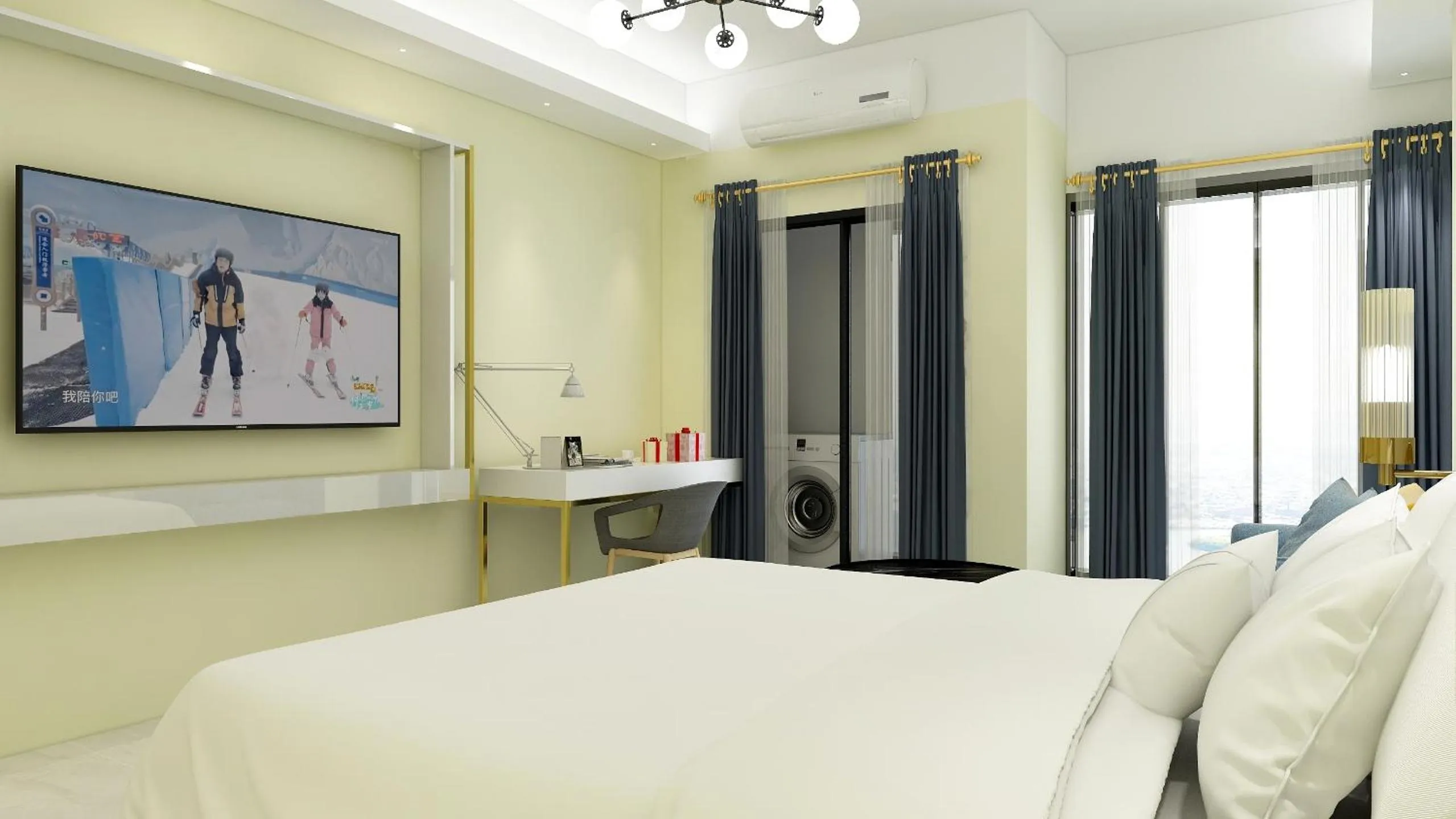 Bed in Foshan Laide Apartment