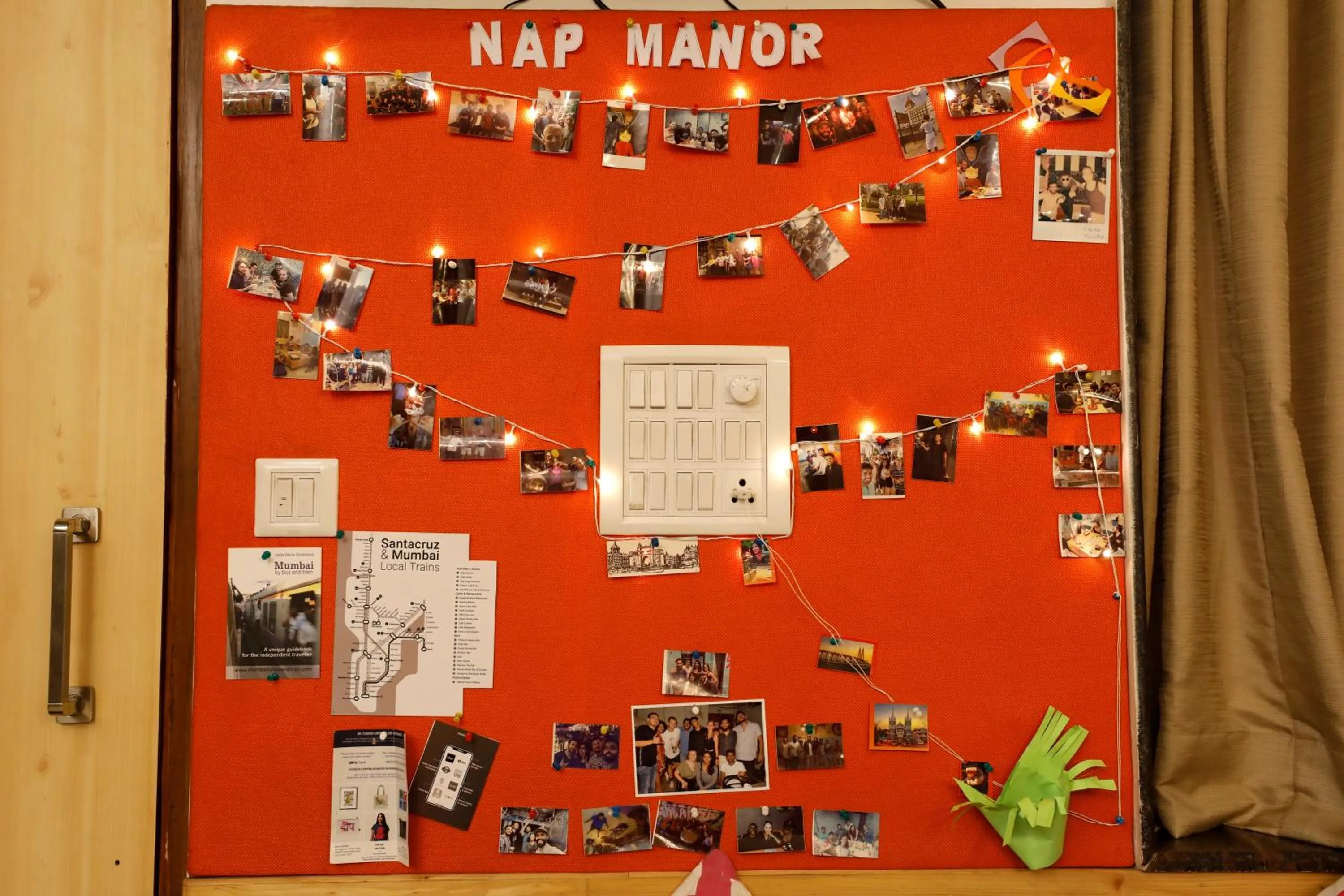 group of guests in Nap Manor Hostels