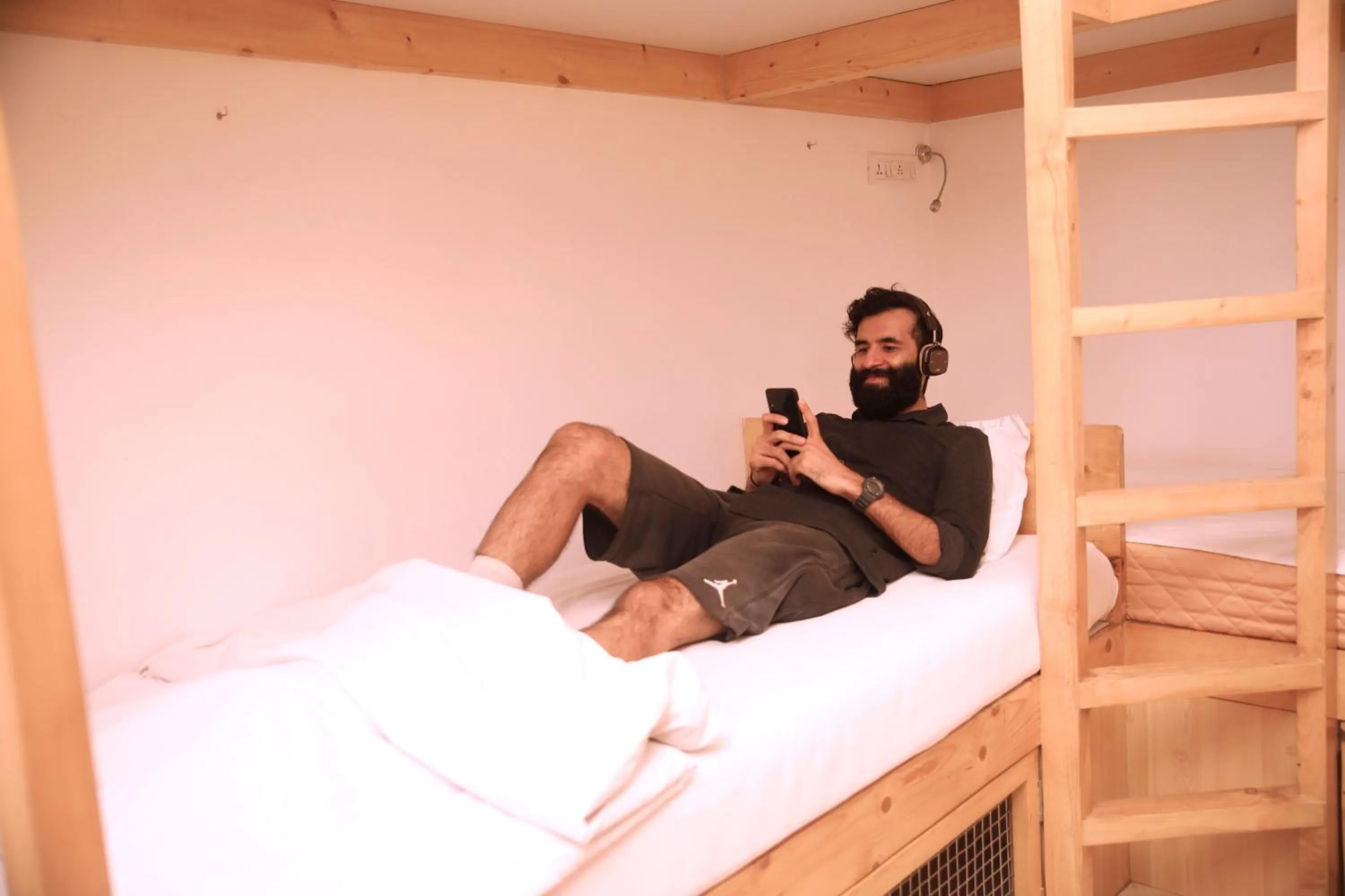 Bedroom, Bed in Nap Manor Hostels