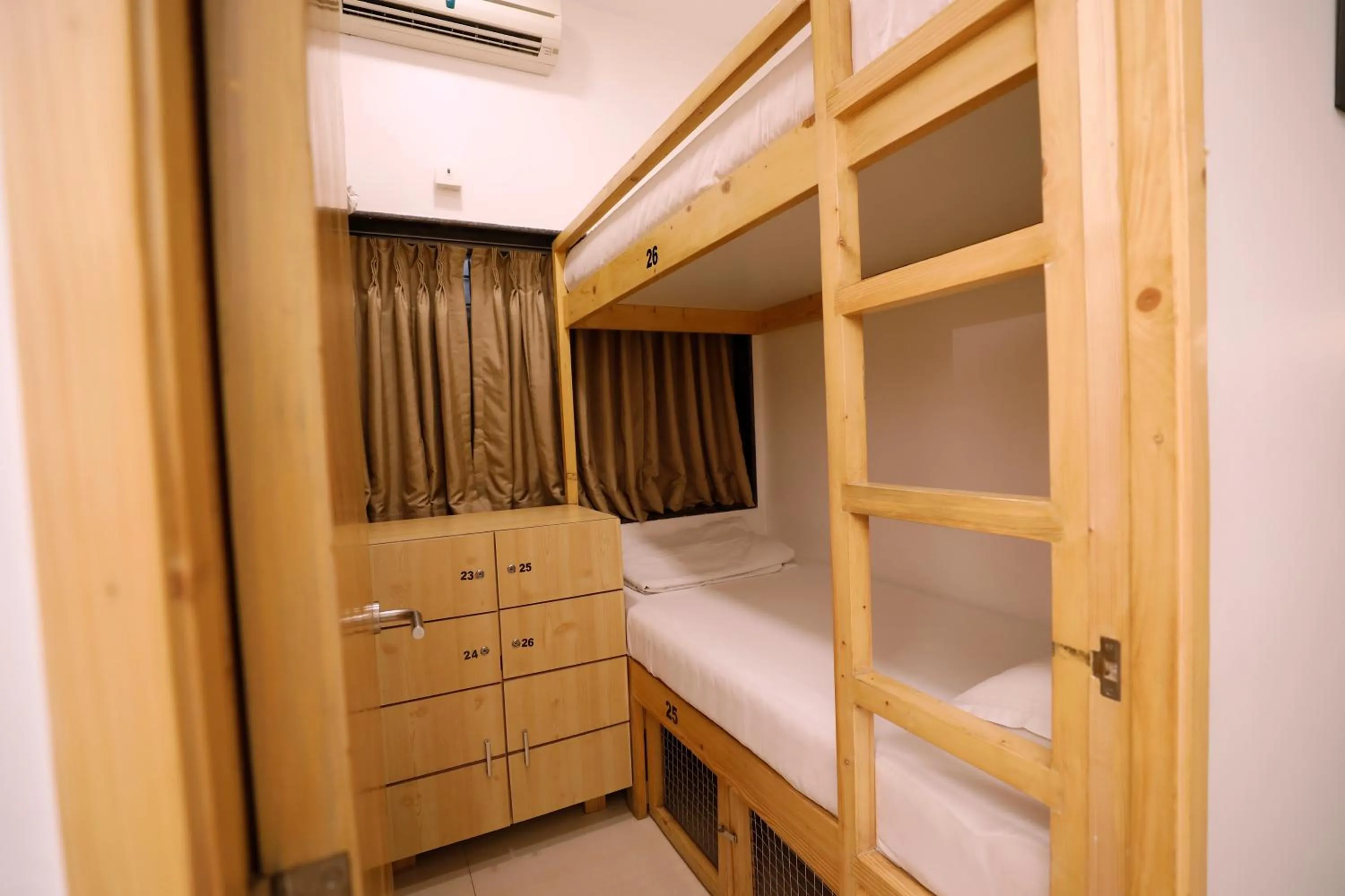 bunk bed, Bed in Nap Manor Hostels