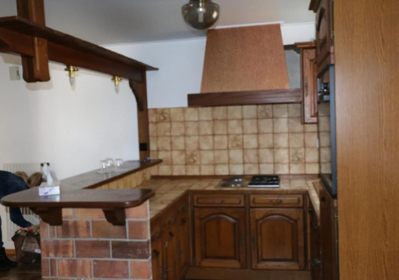 Kitchen or kitchenette in Hotel Le Rivage