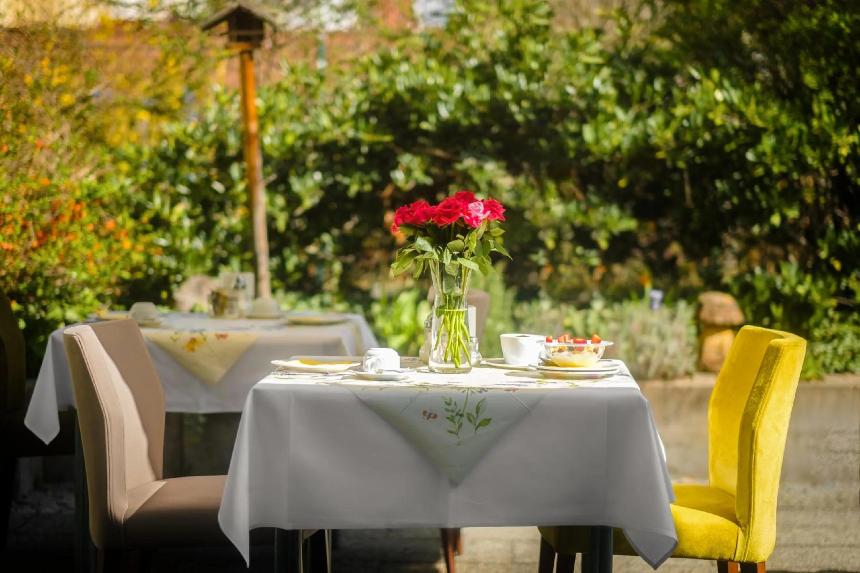 Patio in Hetzel Hotel Stuttgart