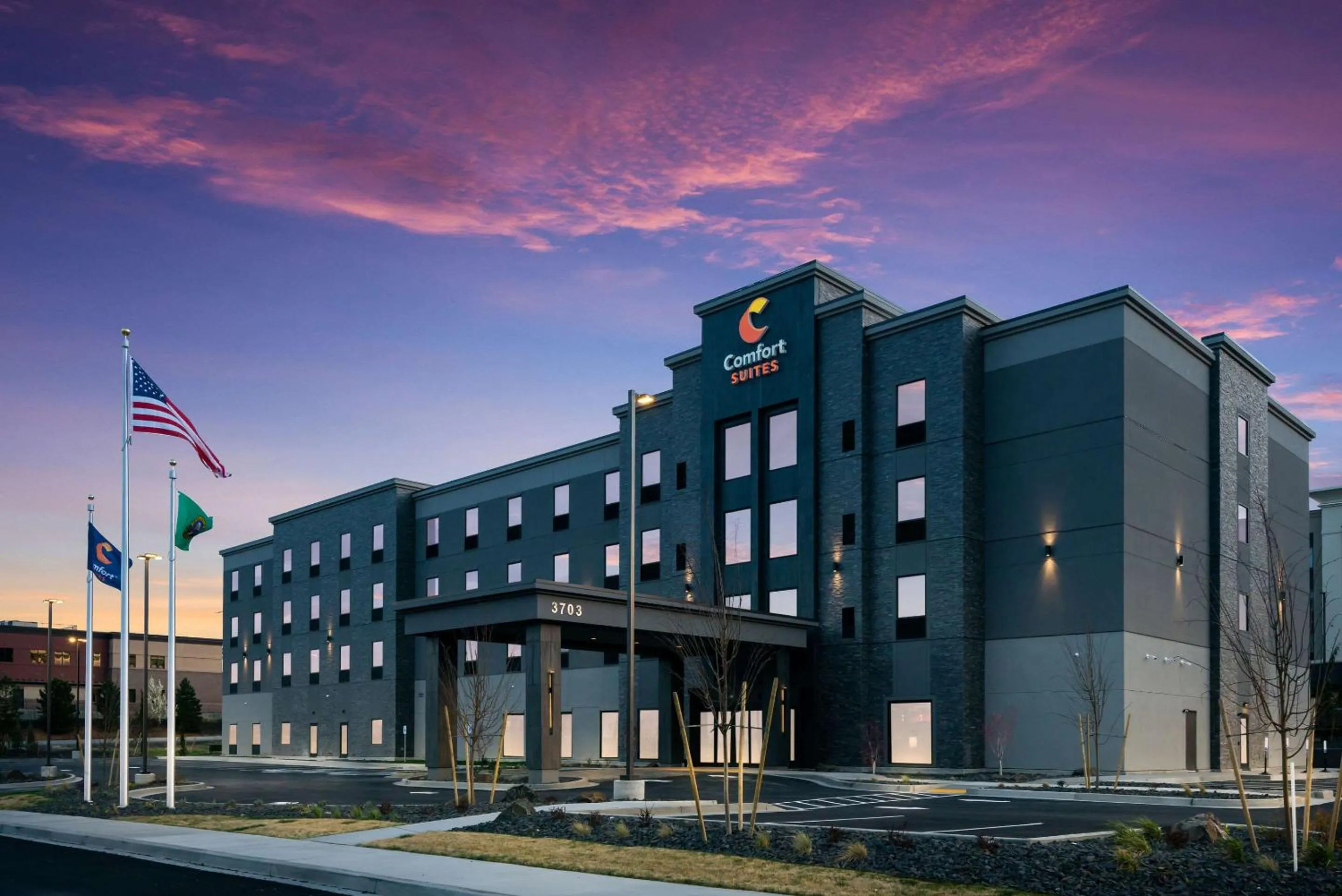 Property building in Comfort Suites Kennewick at Southridge