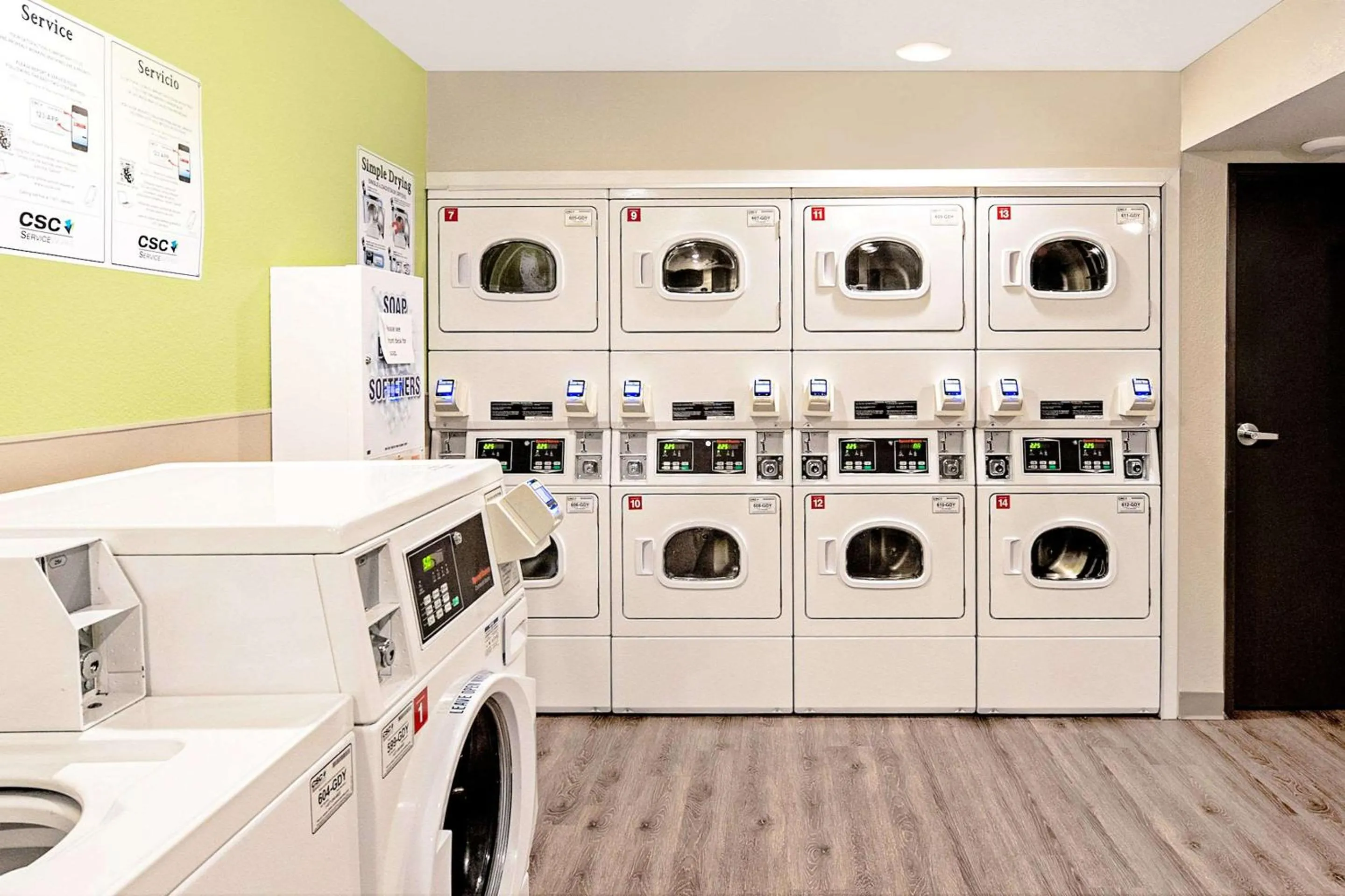 On site in WoodSpring Suites Reno Sparks