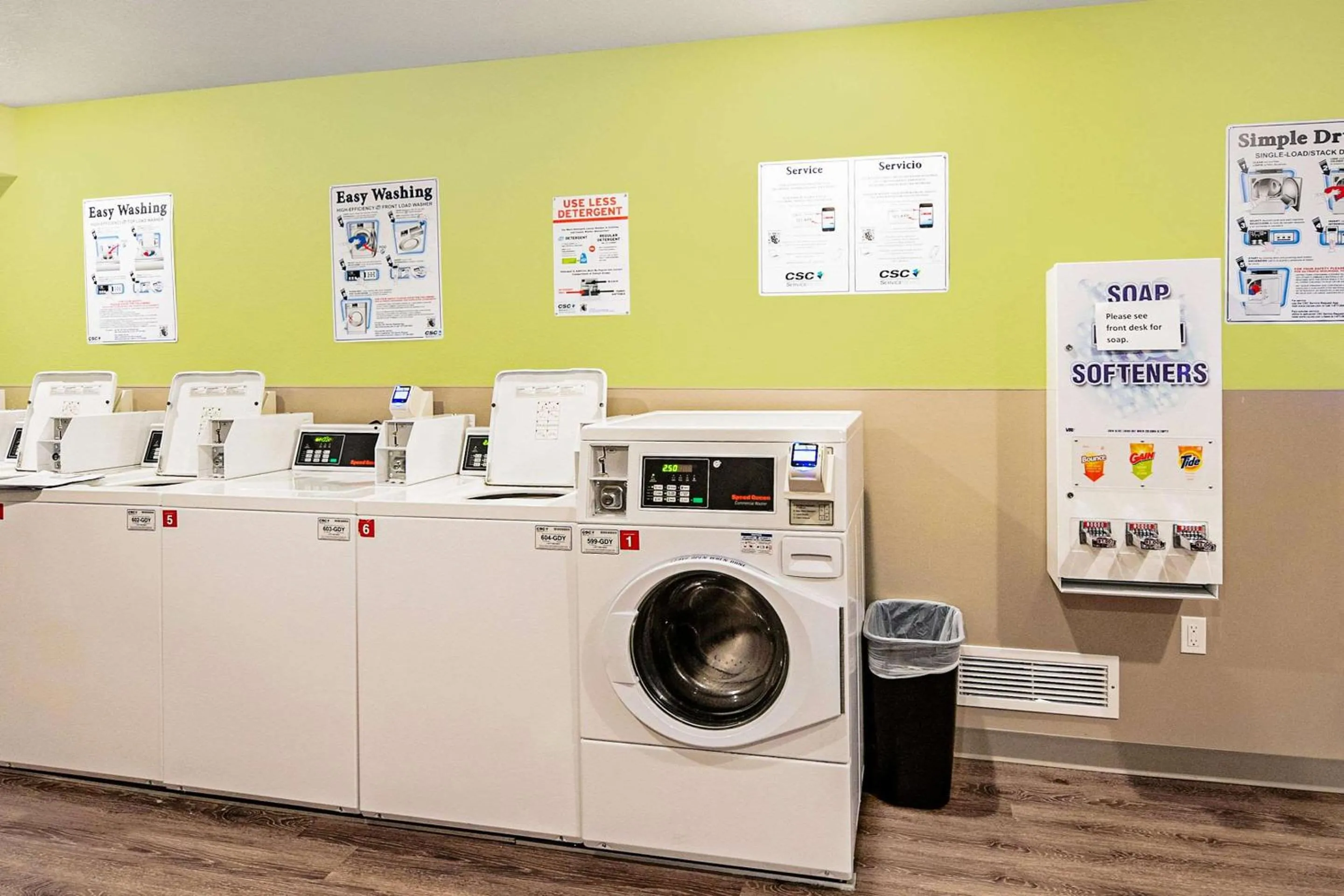 On site in WoodSpring Suites Reno Sparks