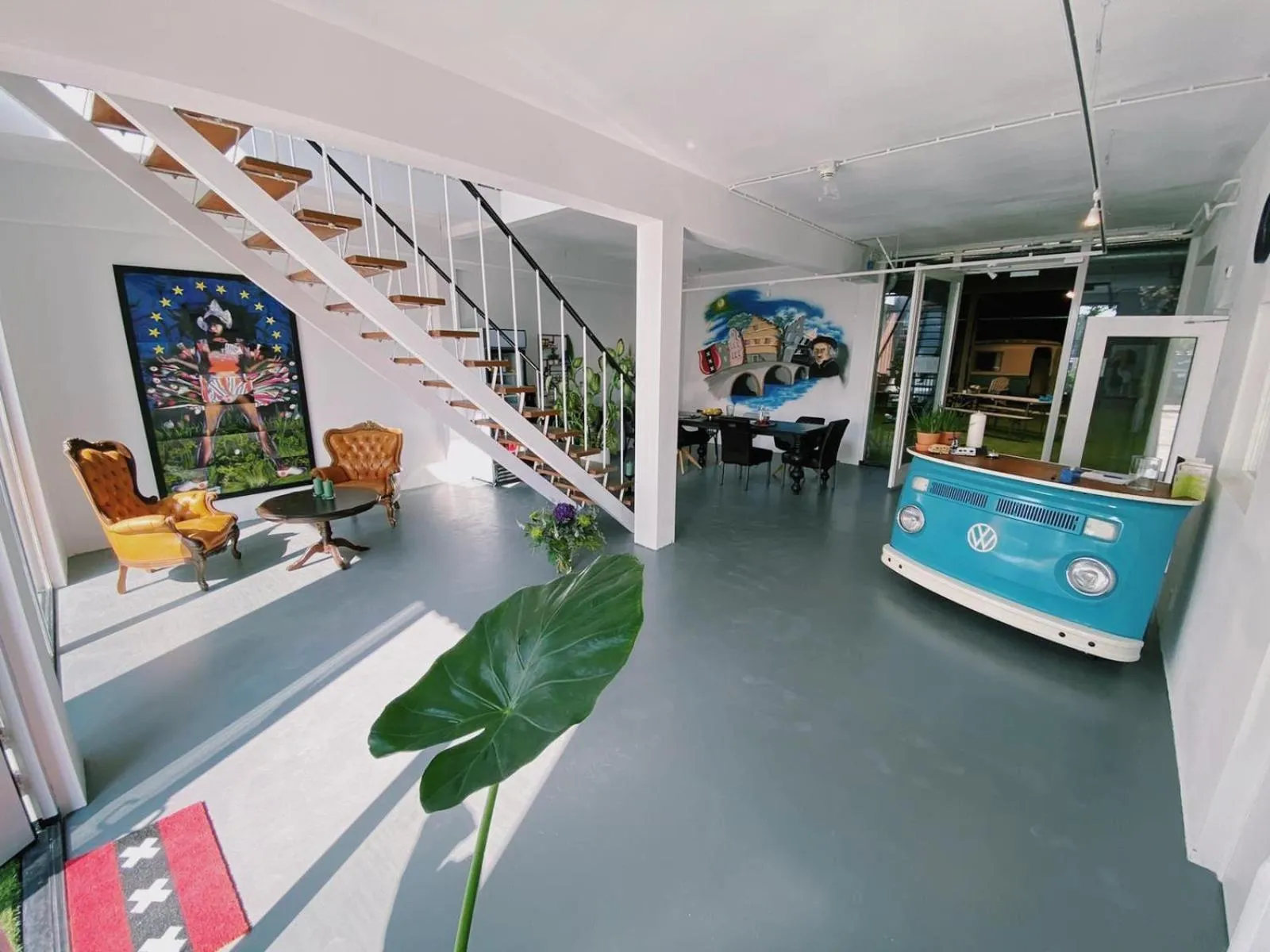 Lobby or reception in Outside Inn