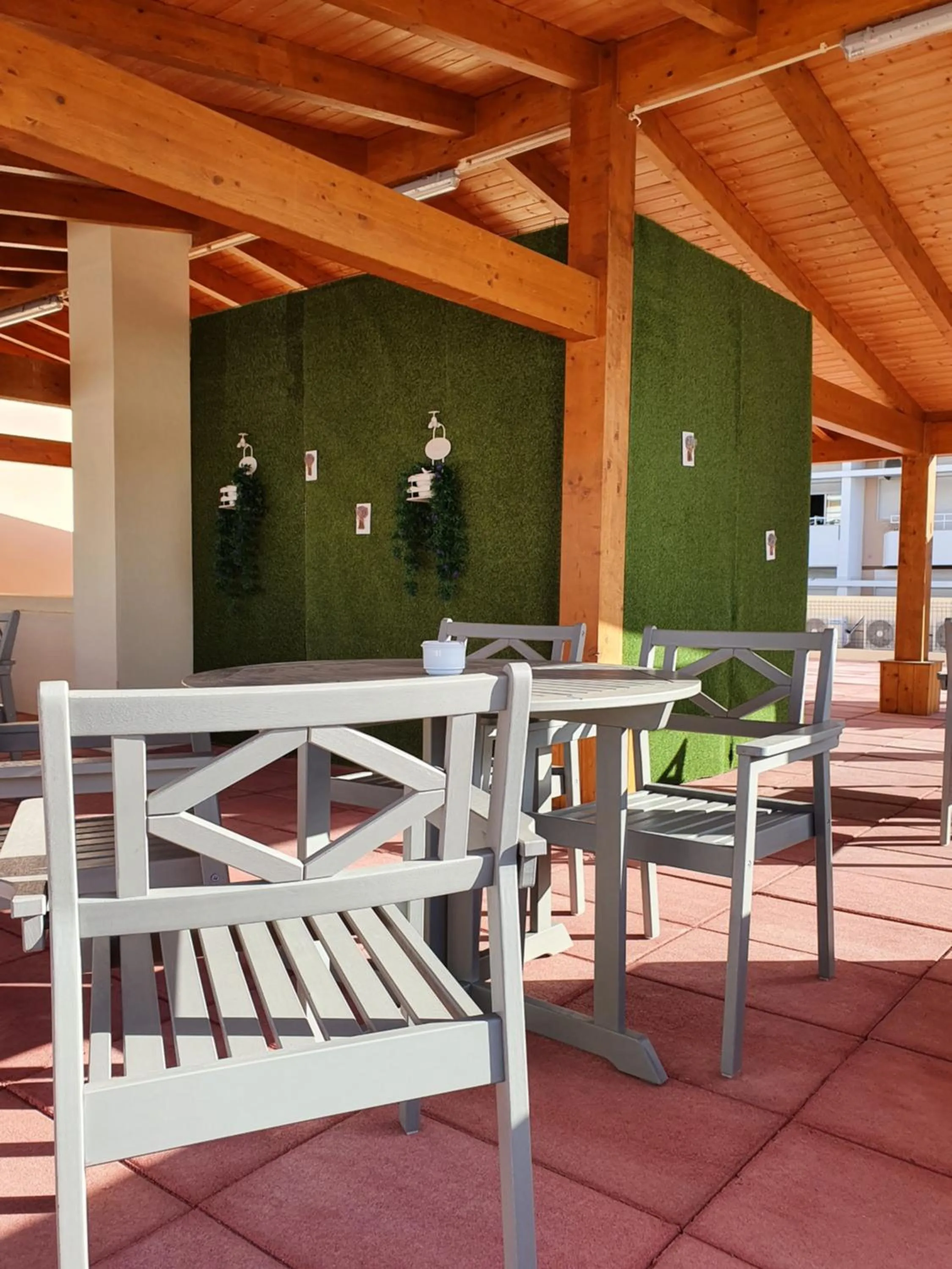 Patio in Inn Faro - Casa Amarela - Guest House