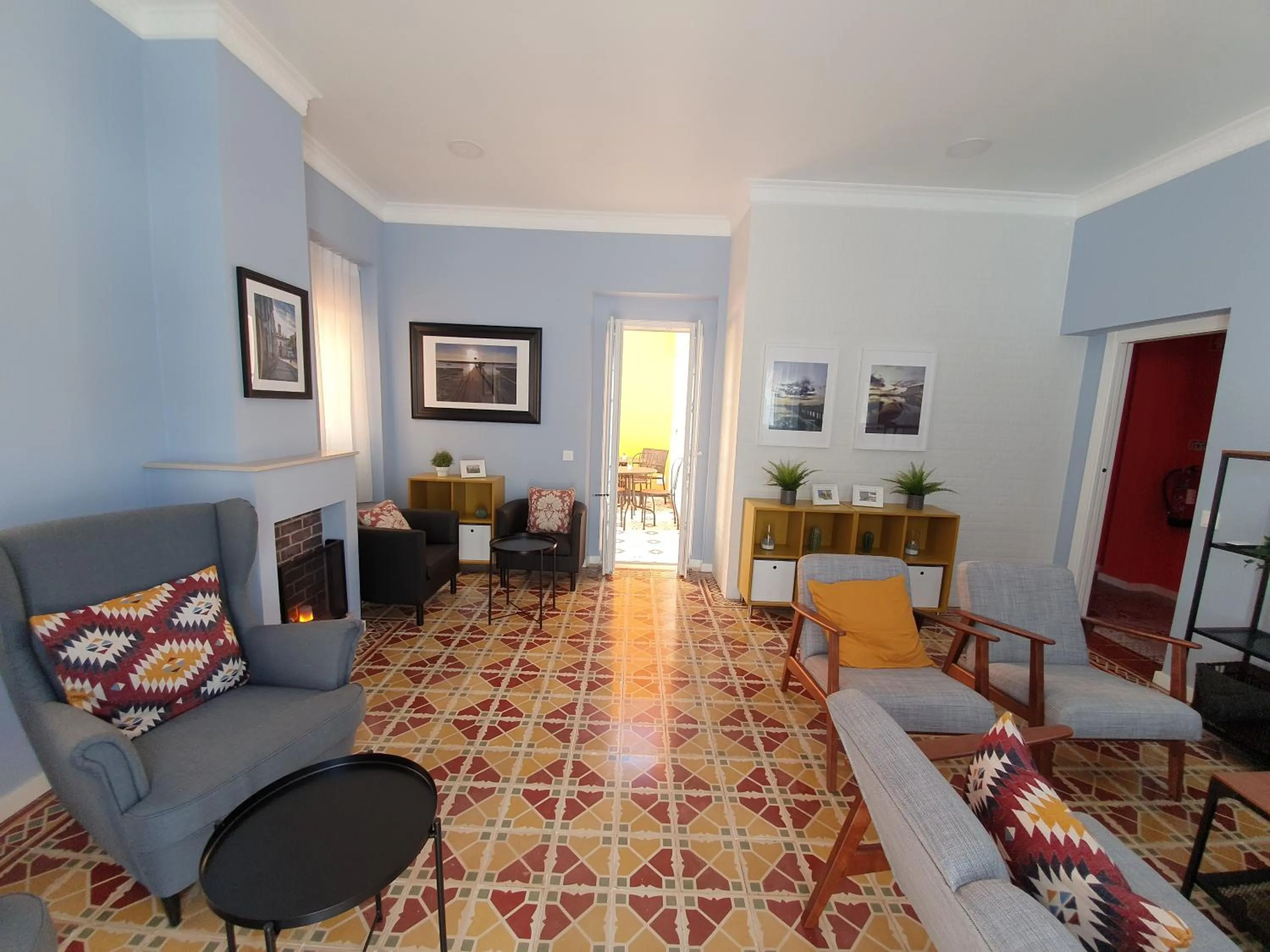 Living room in Inn Faro - Casa Amarela - Guest House