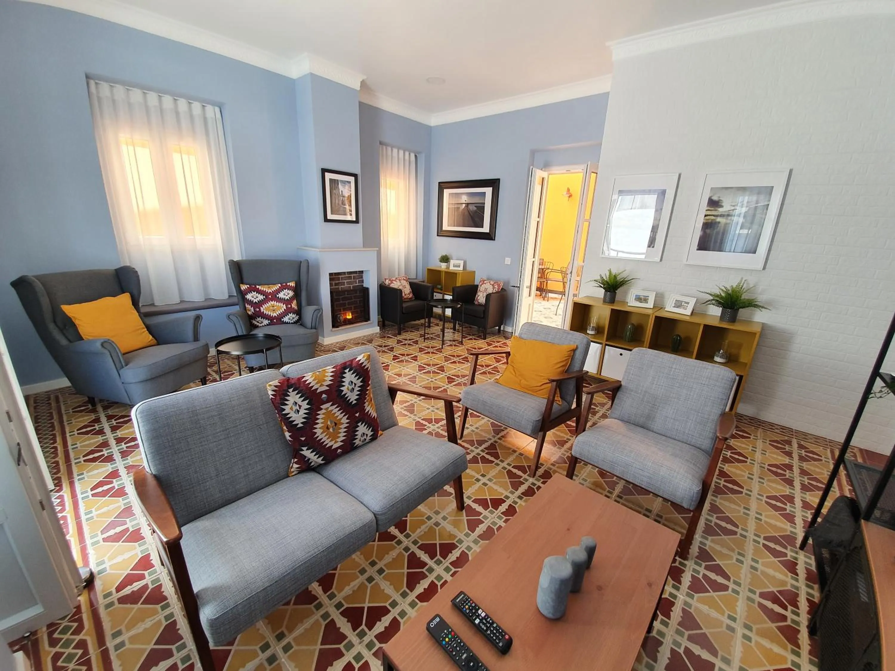 Living room in Inn Faro - Casa Amarela - Guest House