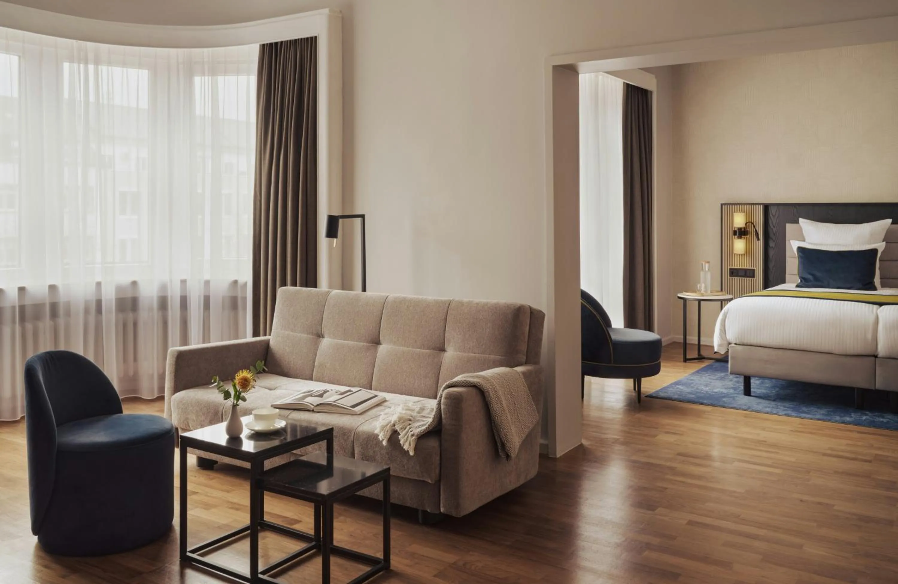 Photo of the whole room, Bed in Hotel Mannheimer Hof - Leonardo Limited Edition