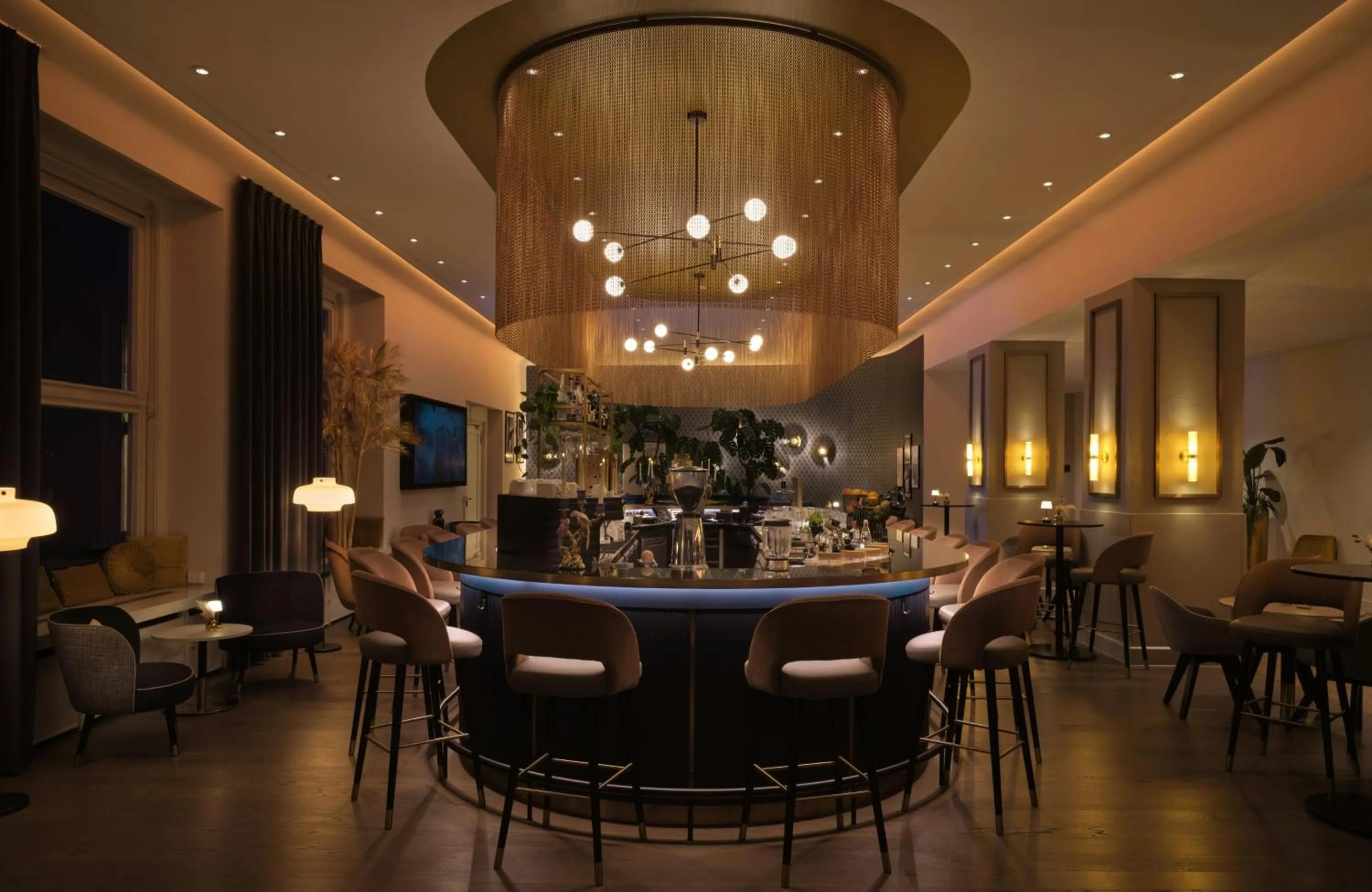 Lounge or bar in Hotel Mannheimer Hof - Leonardo Limited Edition
