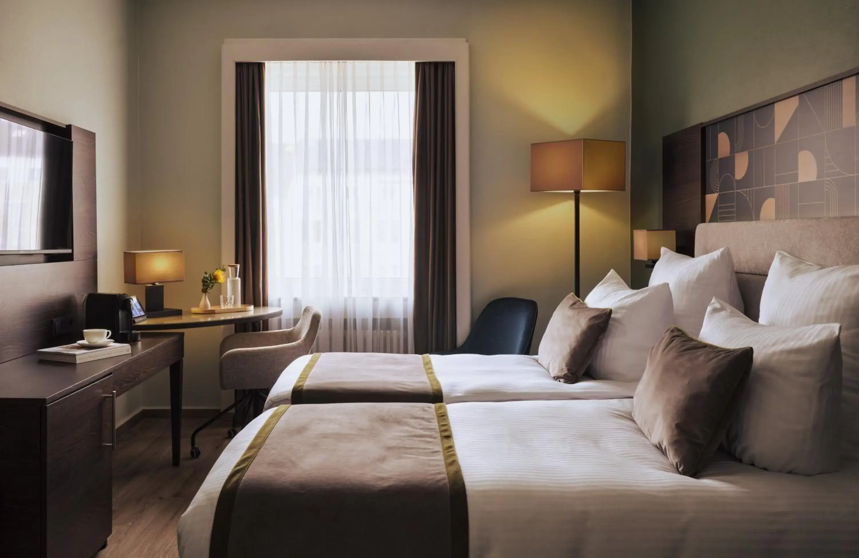 Superior Twin Room in Hotel Mannheimer Hof - Leonardo Limited Edition Superior Twin Room in Hotel Mannheimer Hof - Leonardo Limited Edition