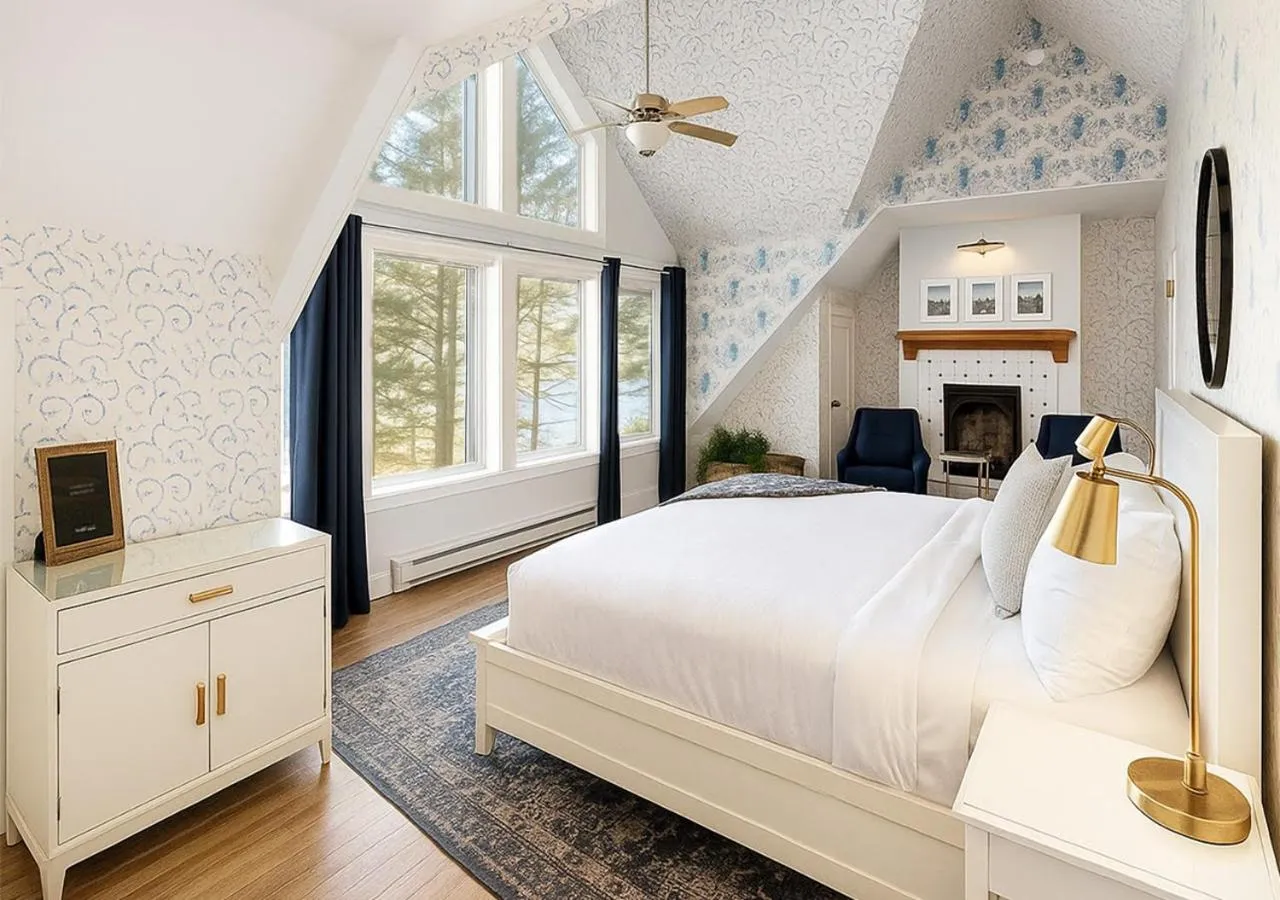 View (from property/room), Bed in Ocean House