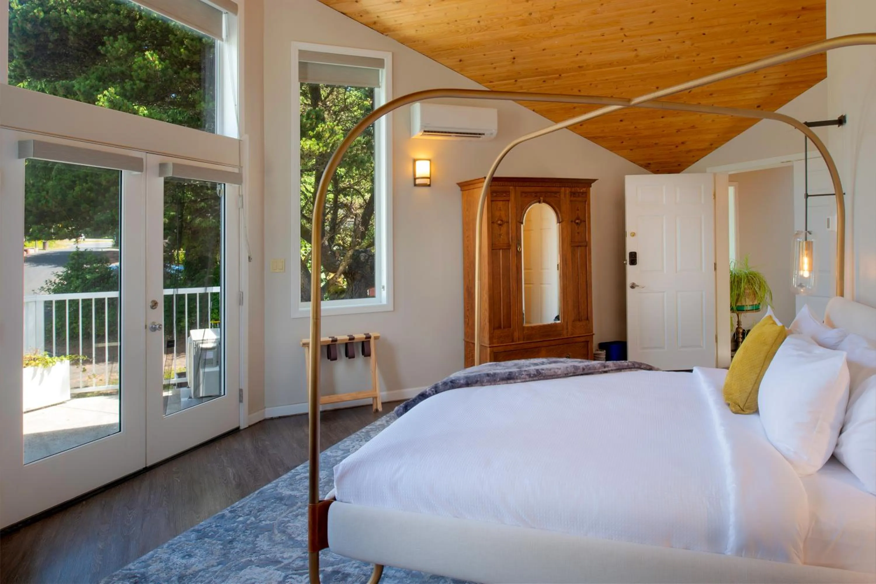 Balcony/Terrace, Bed in Ocean House