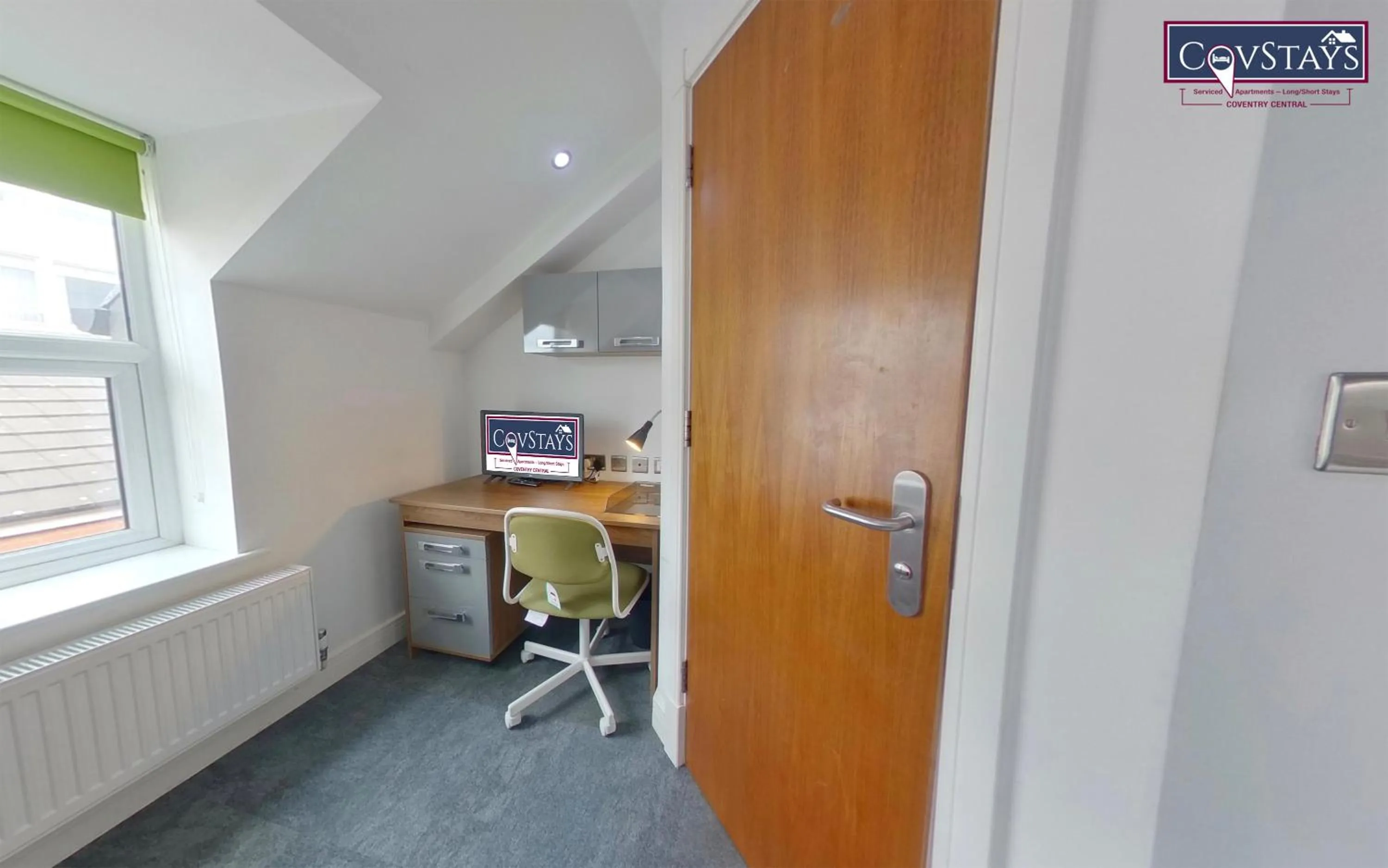 Victoria House - Deluxe Studios in Coventry City Centre, free parking, by COVSTAYS
