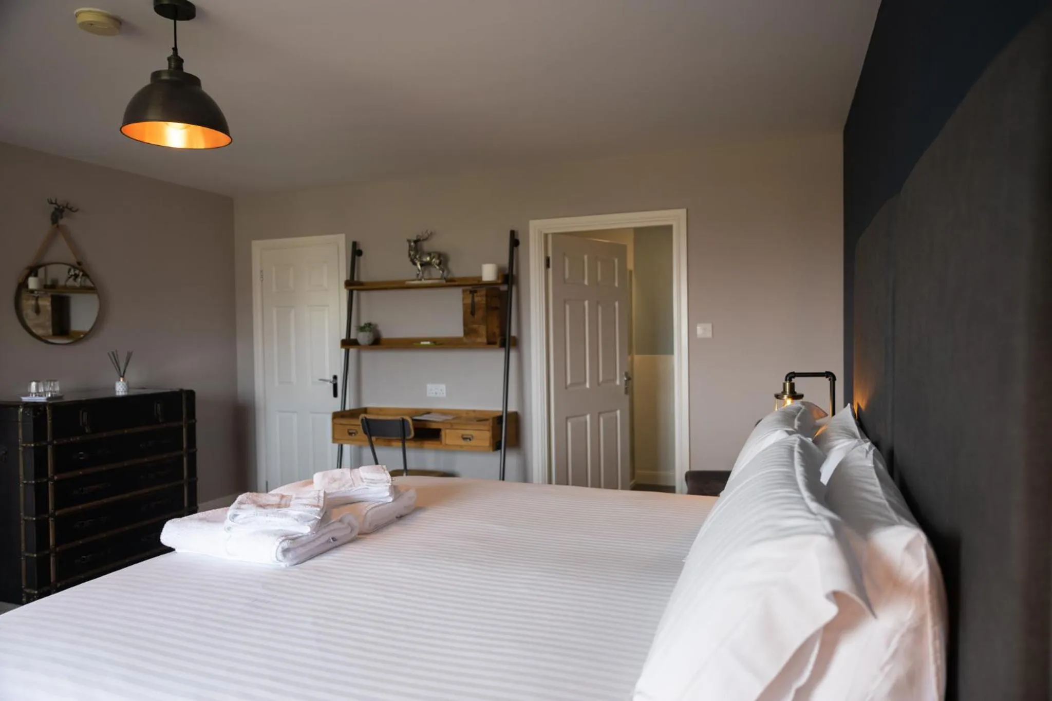 Shower in Grianaig Guest House & Restaurant, South Uist, Outer Hebrides