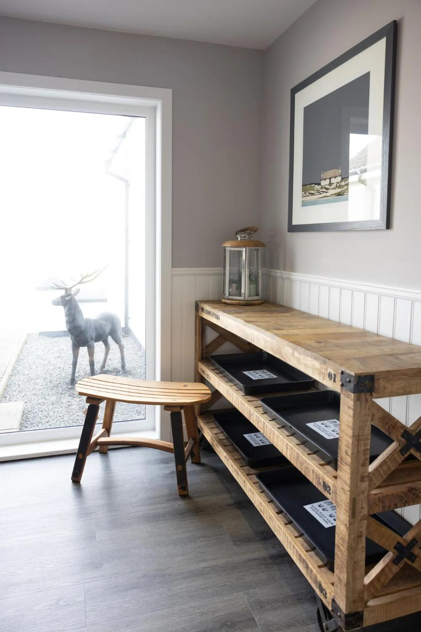 Facade/entrance in Grianaig Guest House & Restaurant, South Uist, Outer Hebrides