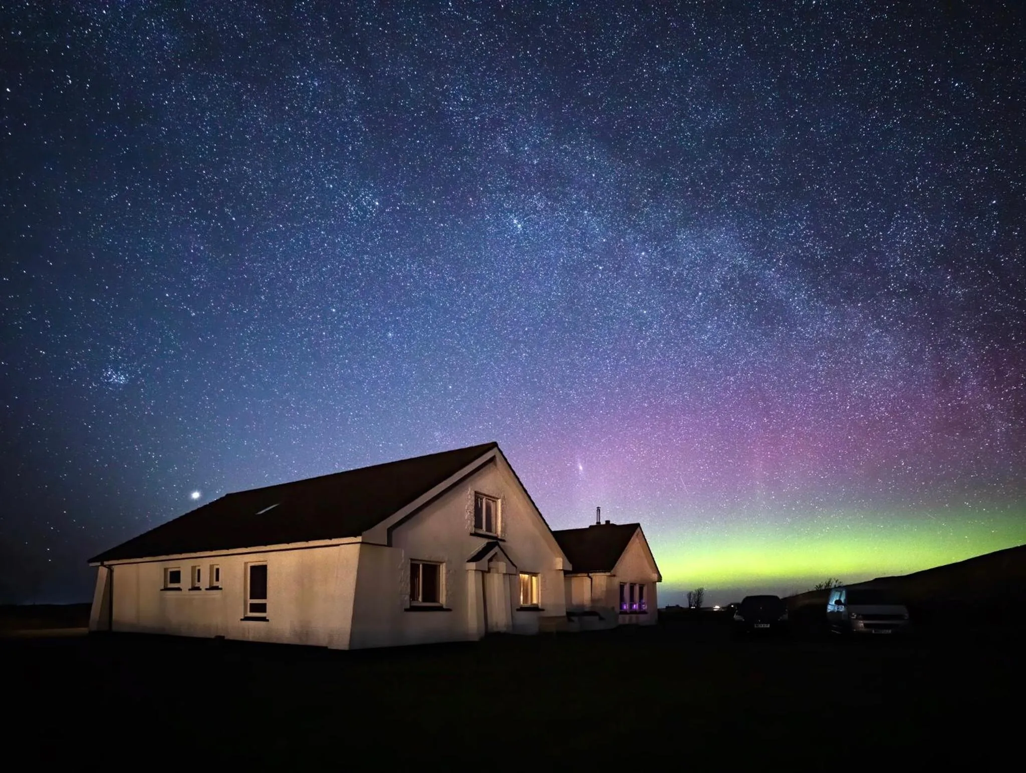 Property building in Grianaig Guest House & Restaurant, South Uist, Outer Hebrides