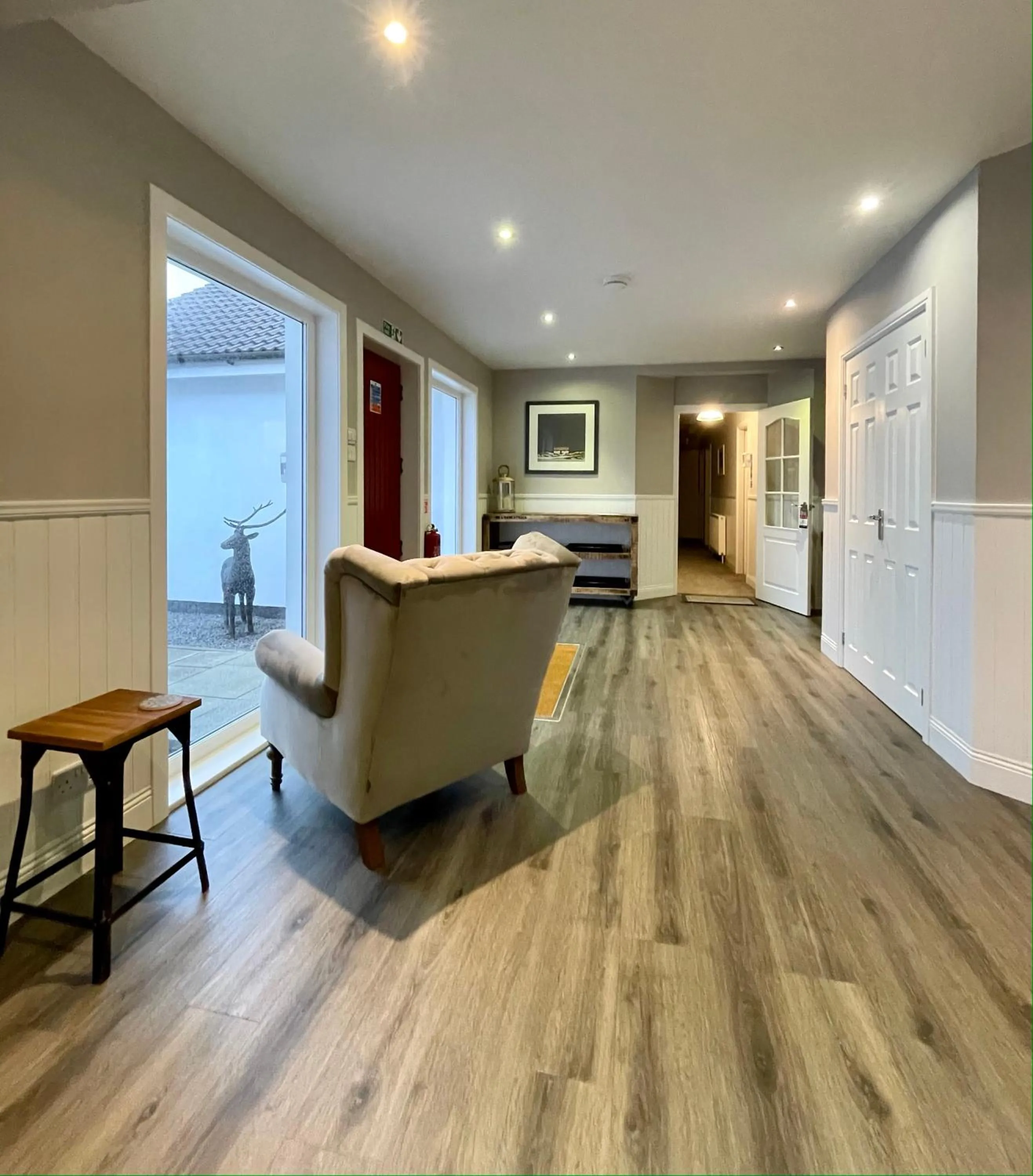 Facade/entrance in Grianaig Guest House & Restaurant, South Uist, Outer Hebrides