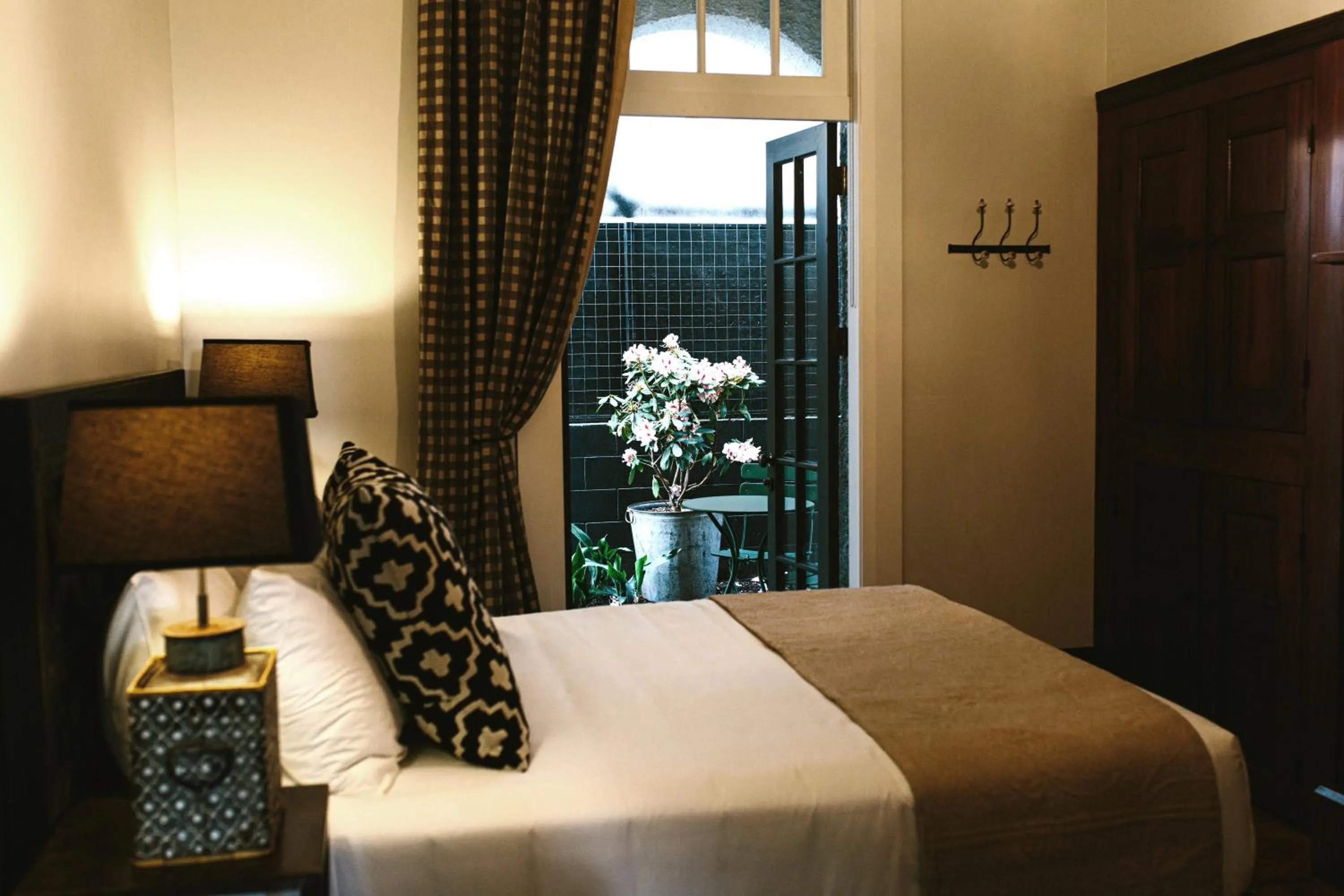 Bed in The Convent Boutique Hotel