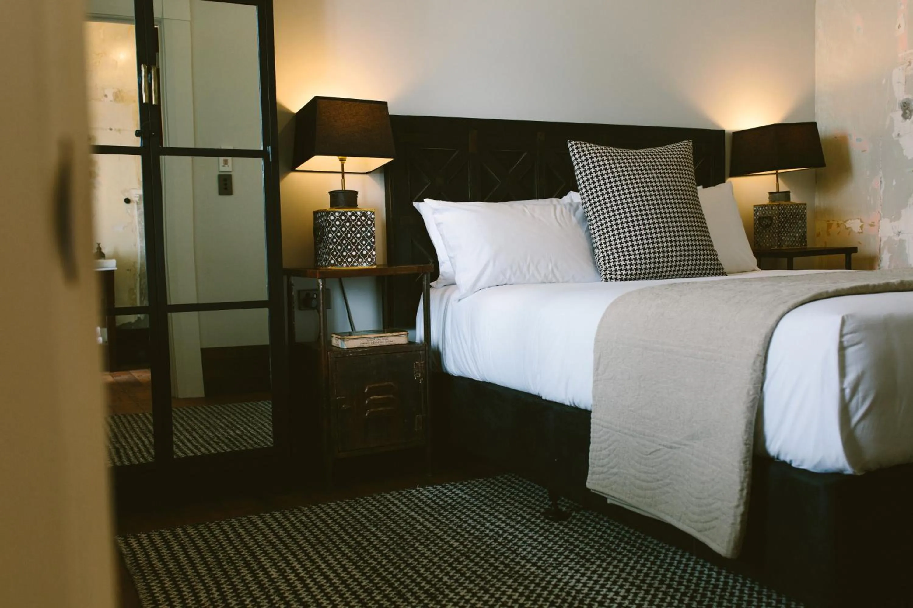 Bed in The Convent Boutique Hotel