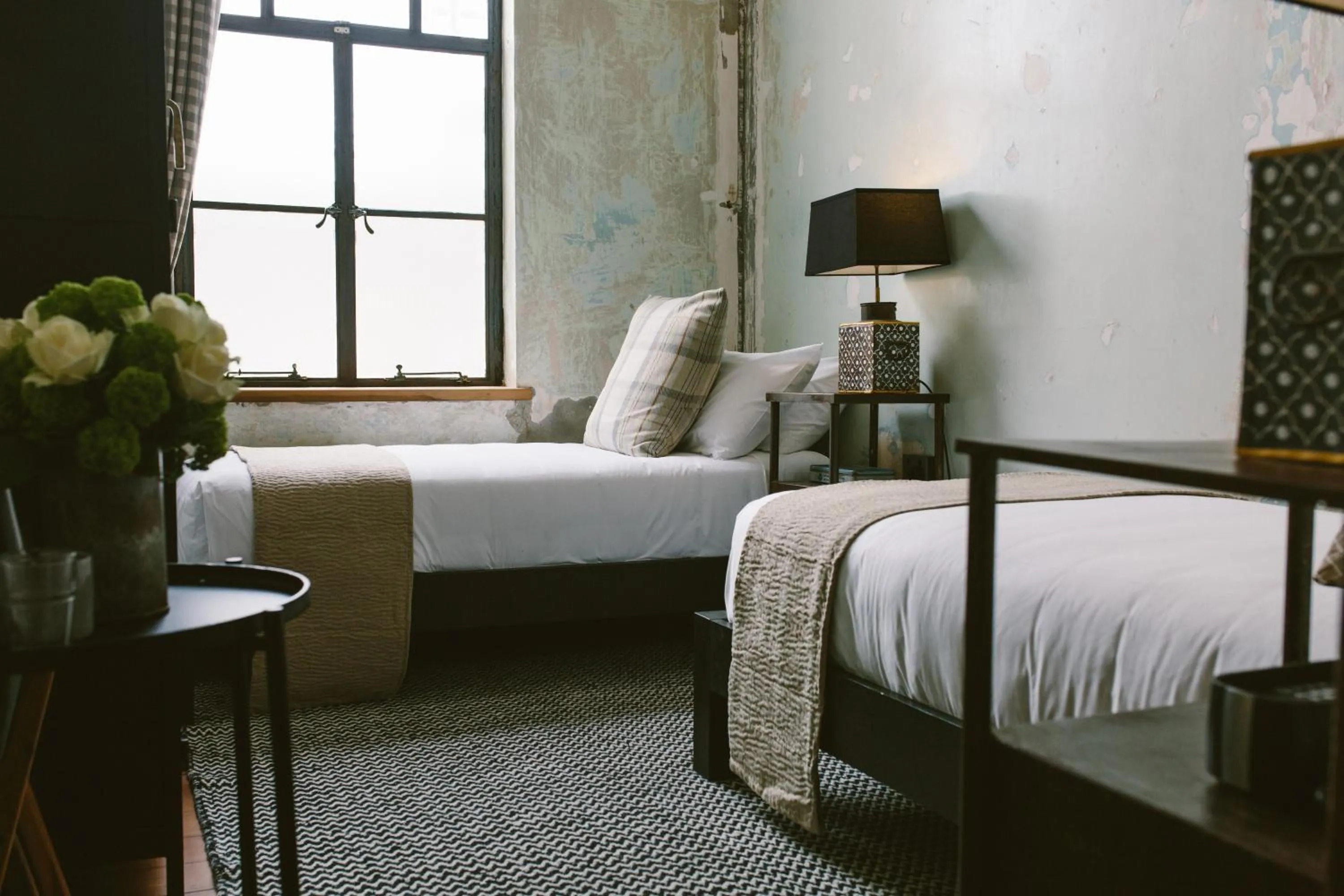 Bed in The Convent Boutique Hotel