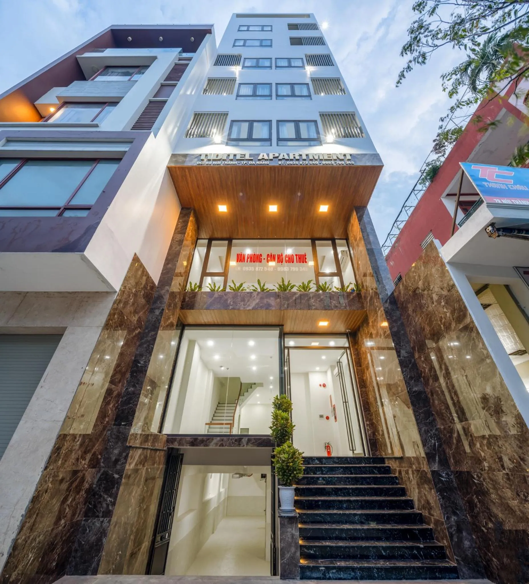 Property building in TIDITEL Hotel and Apartment