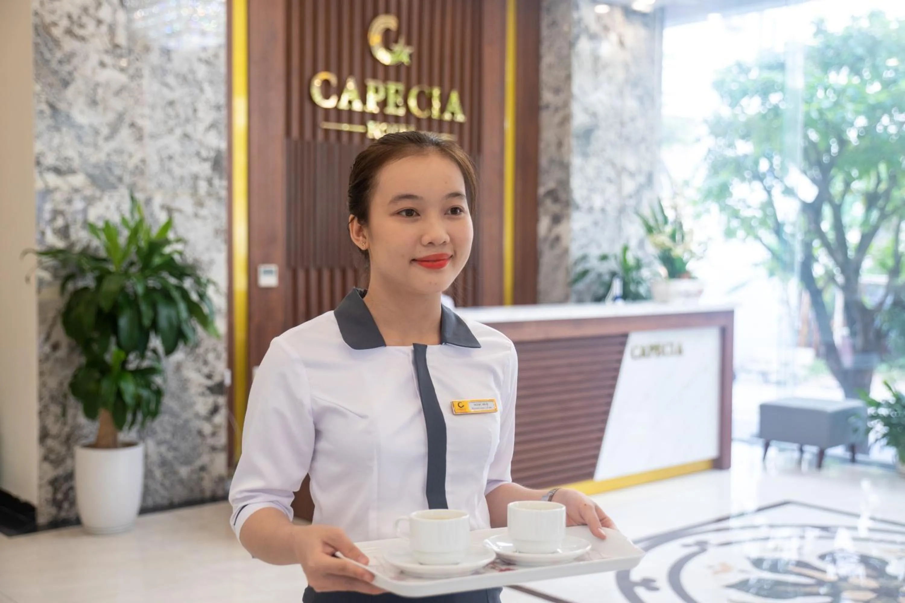 Staff in Capecia Danang Hotel and Apartment