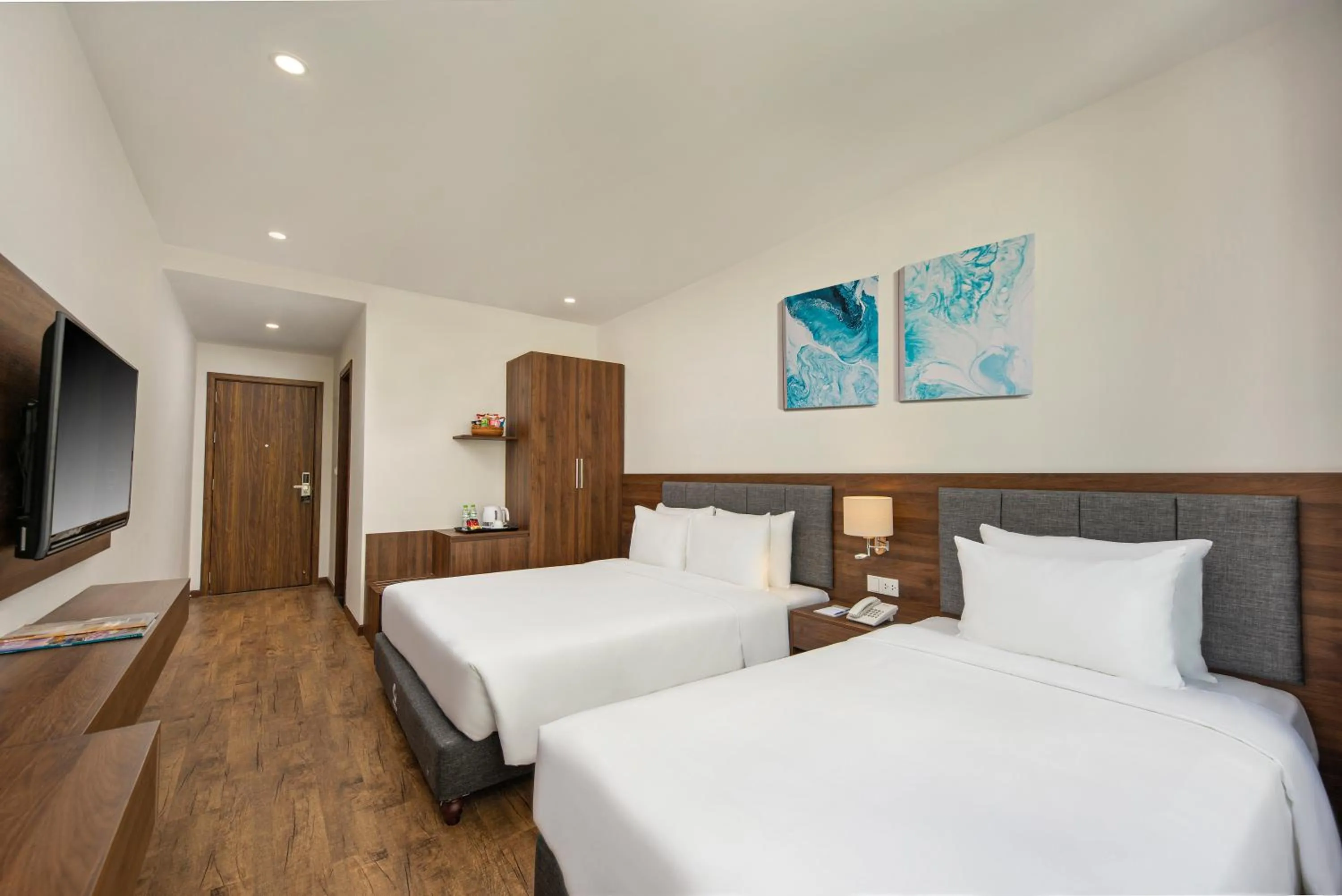 Photo of the whole room, Bed in Capecia Danang Hotel and Apartment