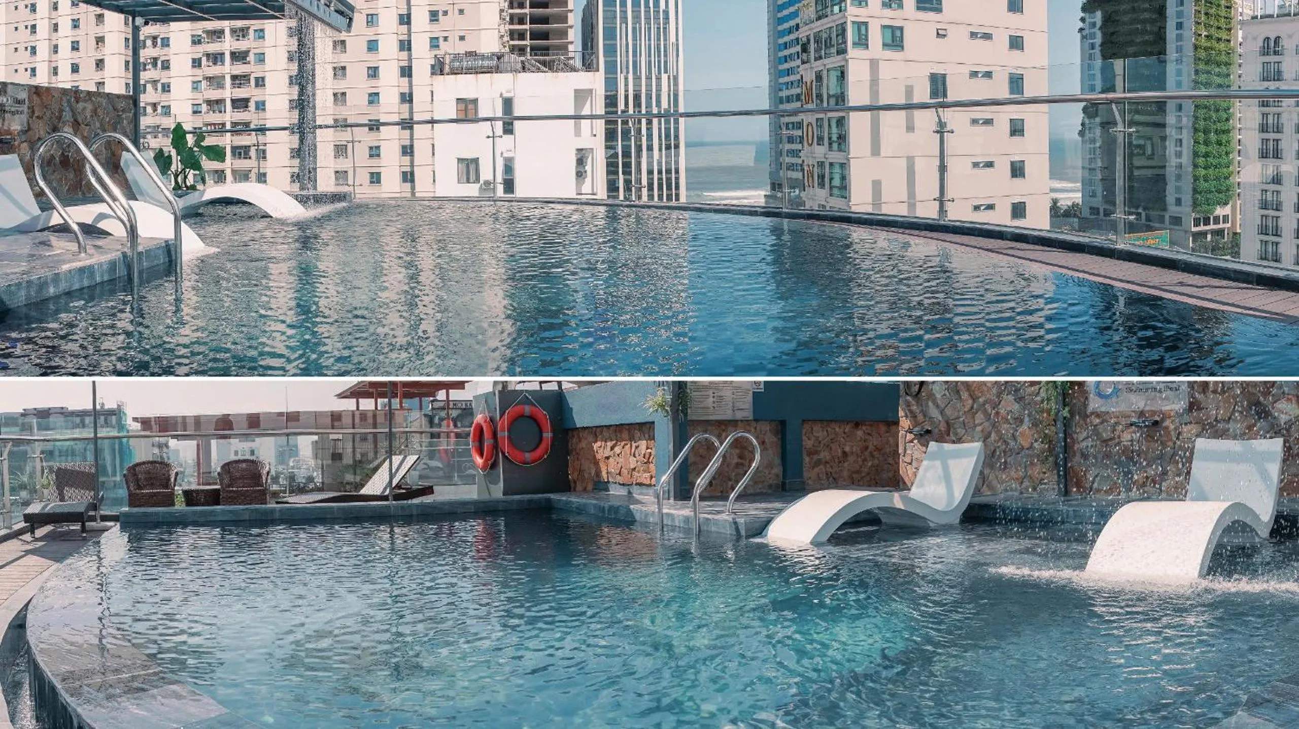 Swimming pool in Capecia Danang Hotel and Apartment