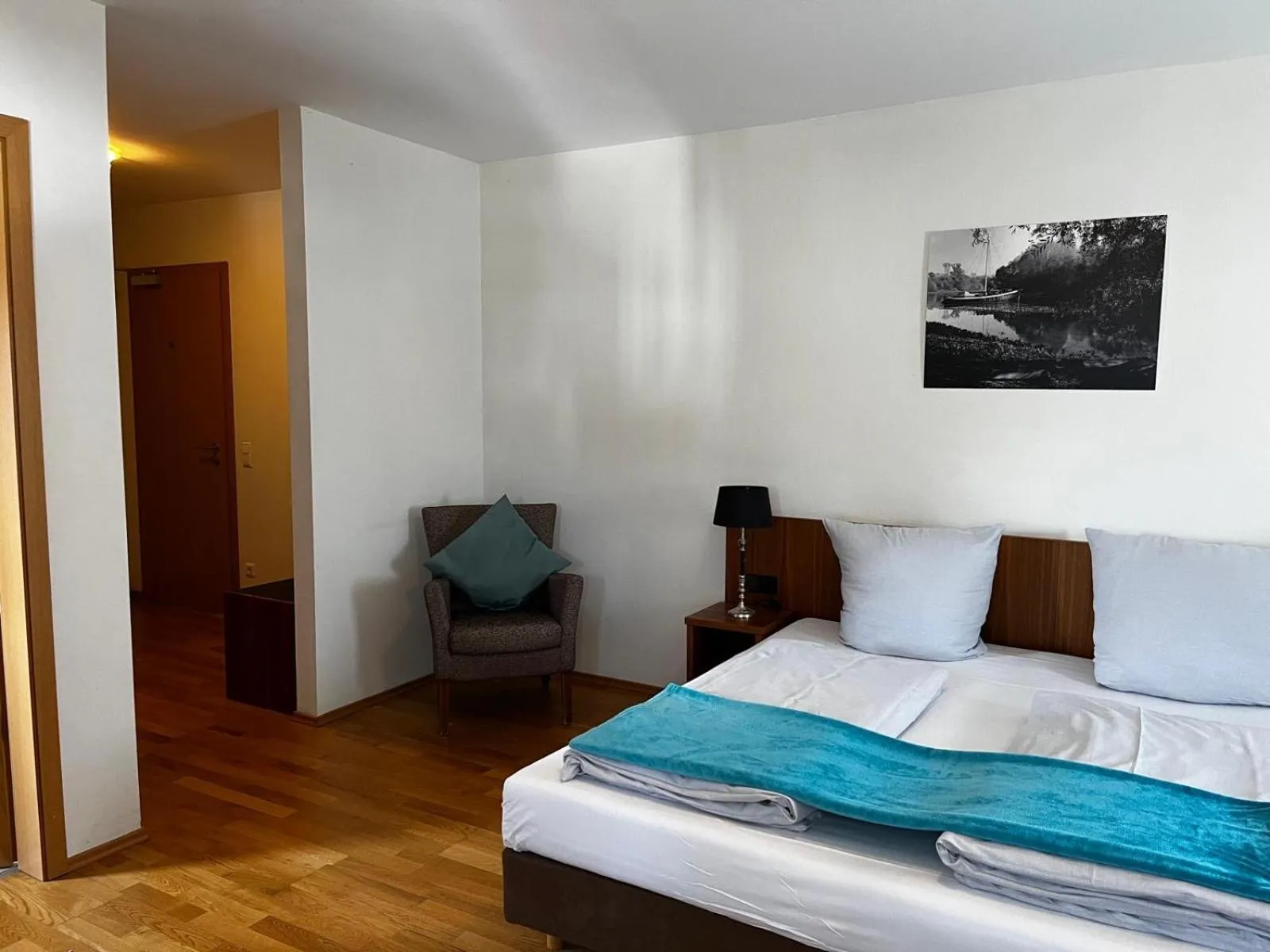 Bed in Landgasthof zur Sonne I Hotel & Restaurant