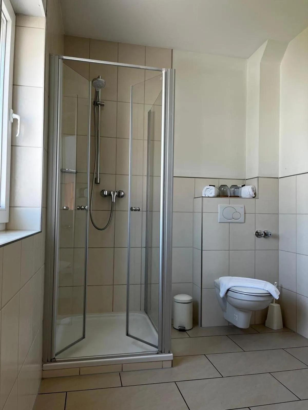 Shower in Landgasthof zur Sonne I Hotel & Restaurant