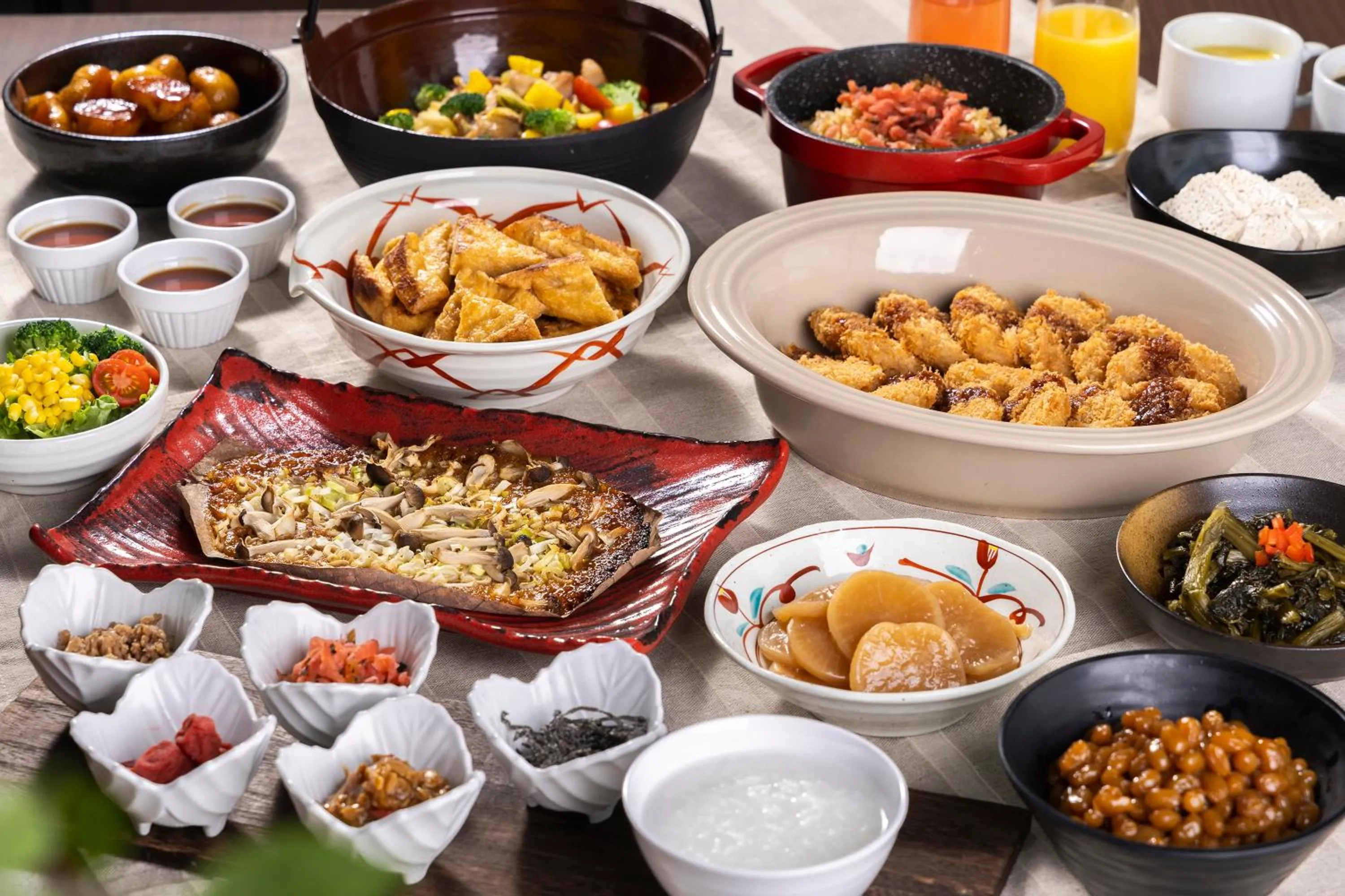 Breakfast in KOKO HOTEL Hidatakayama - formaly Hotel Wing Hida Takayama