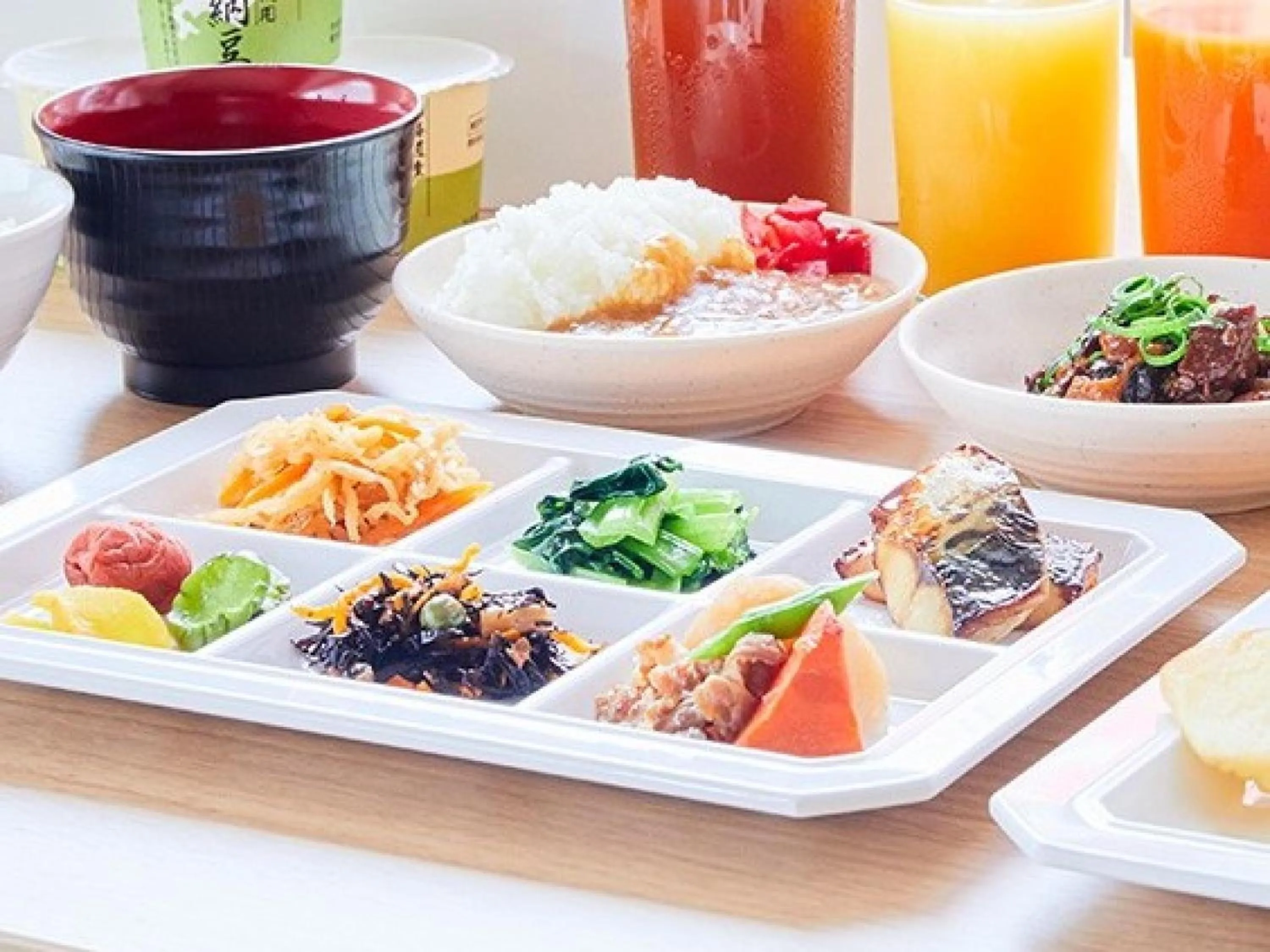 Buffet breakfast in KOKO HOTEL Hidatakayama - formaly Hotel Wing Hida Takayama