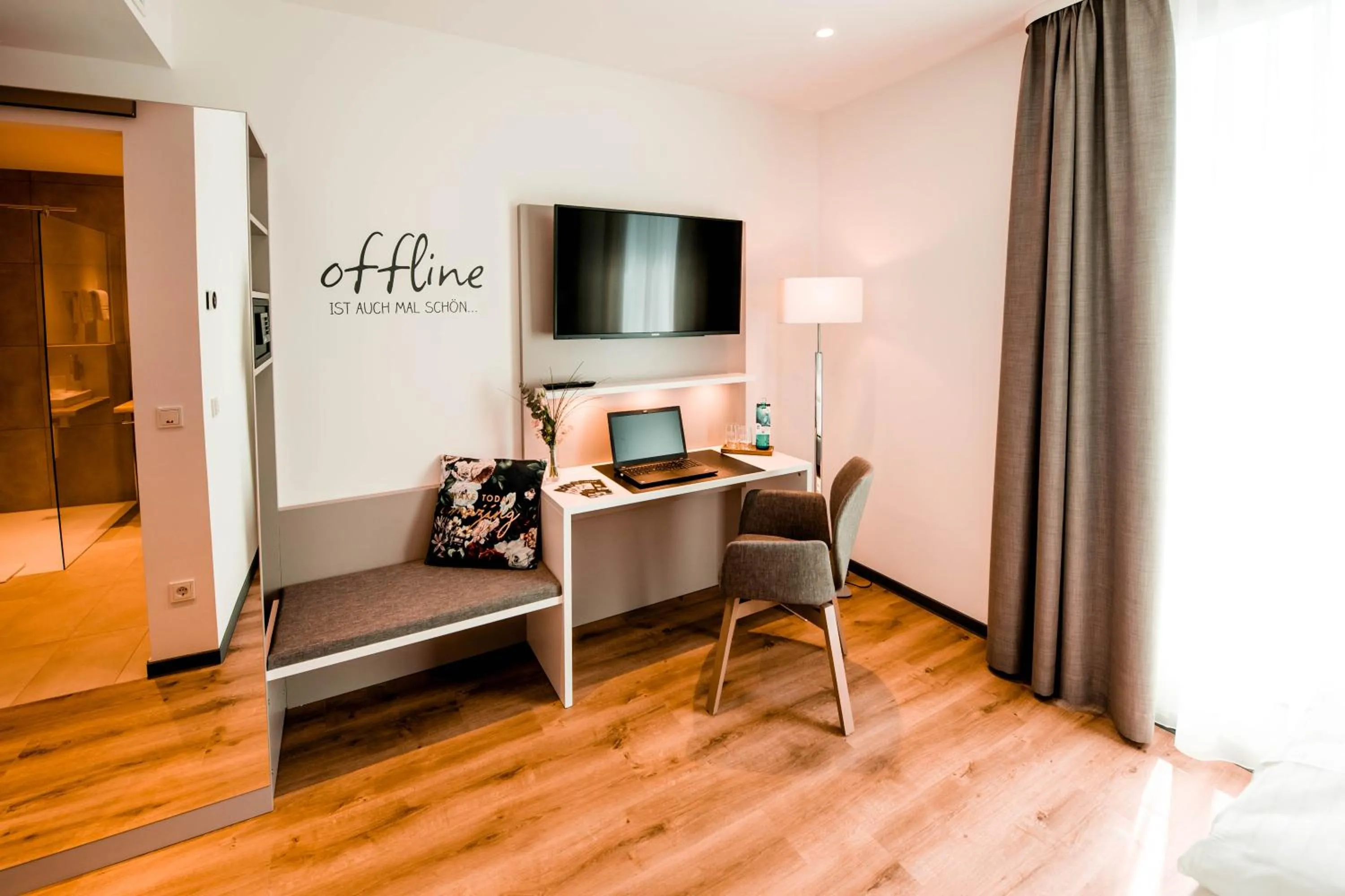 Decorative detail, Bed in Zeitlos Boutiquehotel