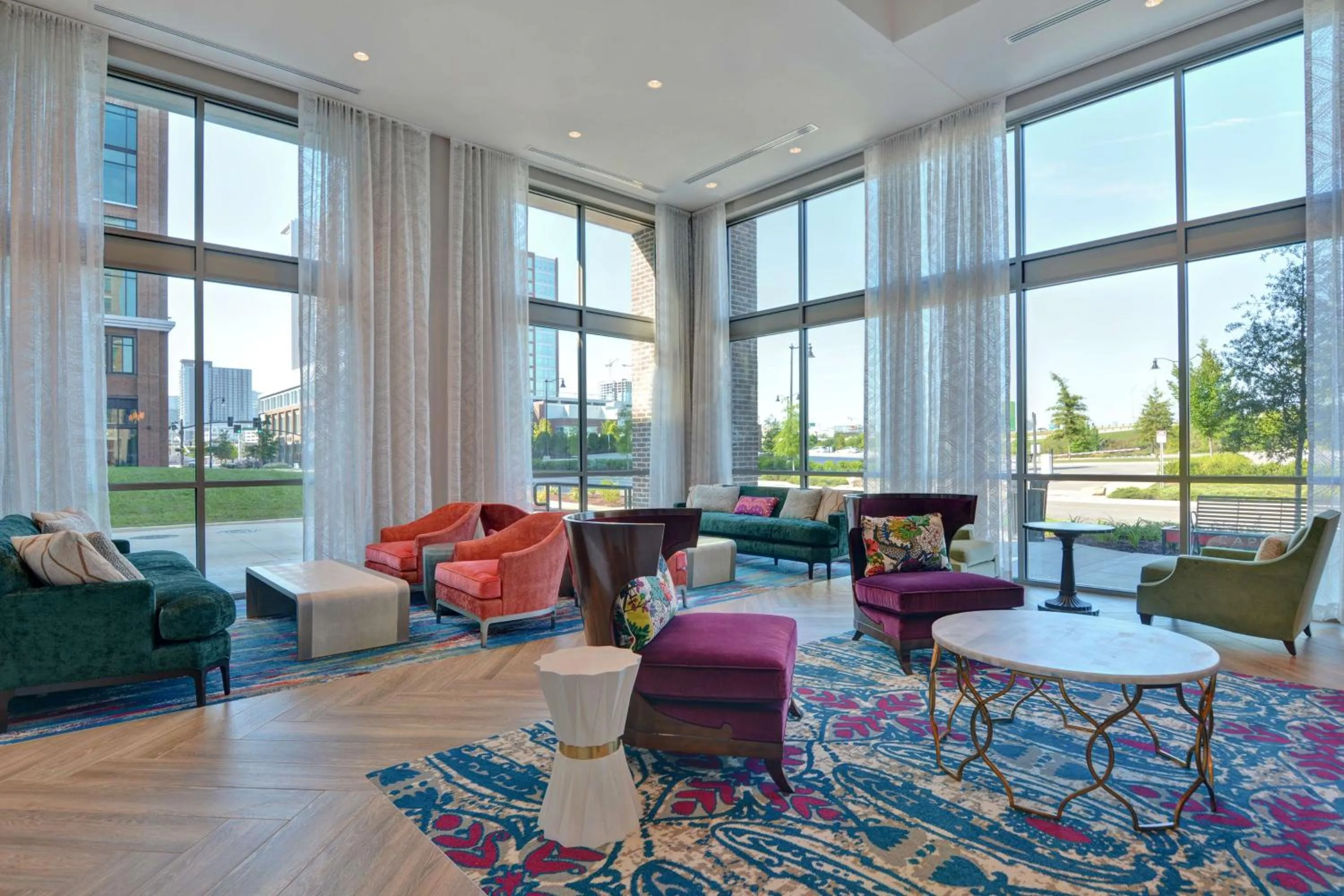 Lobby or reception in Hampton Inn & Suites Nashville Downtown Capitol View, Tn