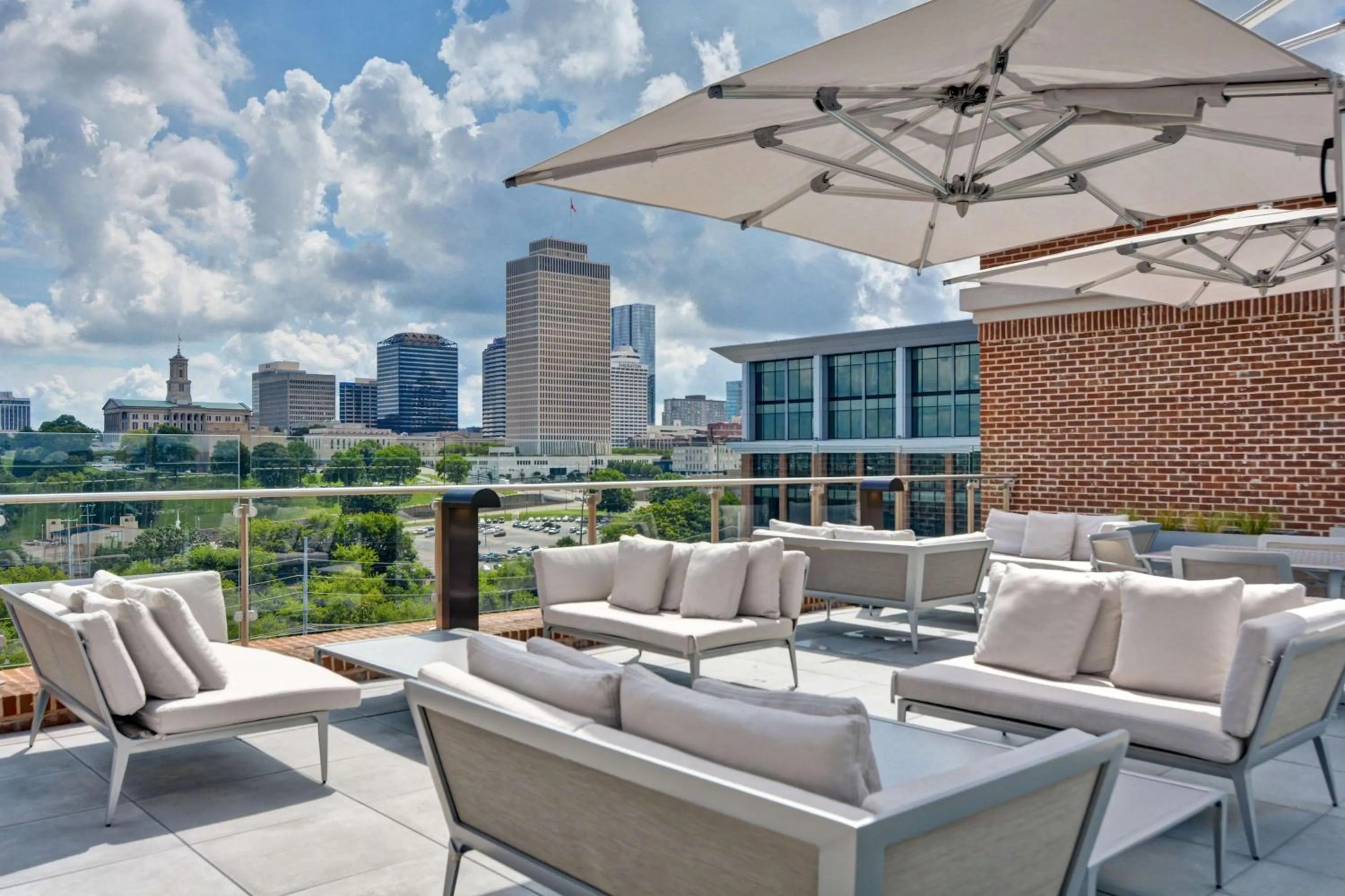Patio in Hampton Inn & Suites Nashville Downtown Capitol View, Tn