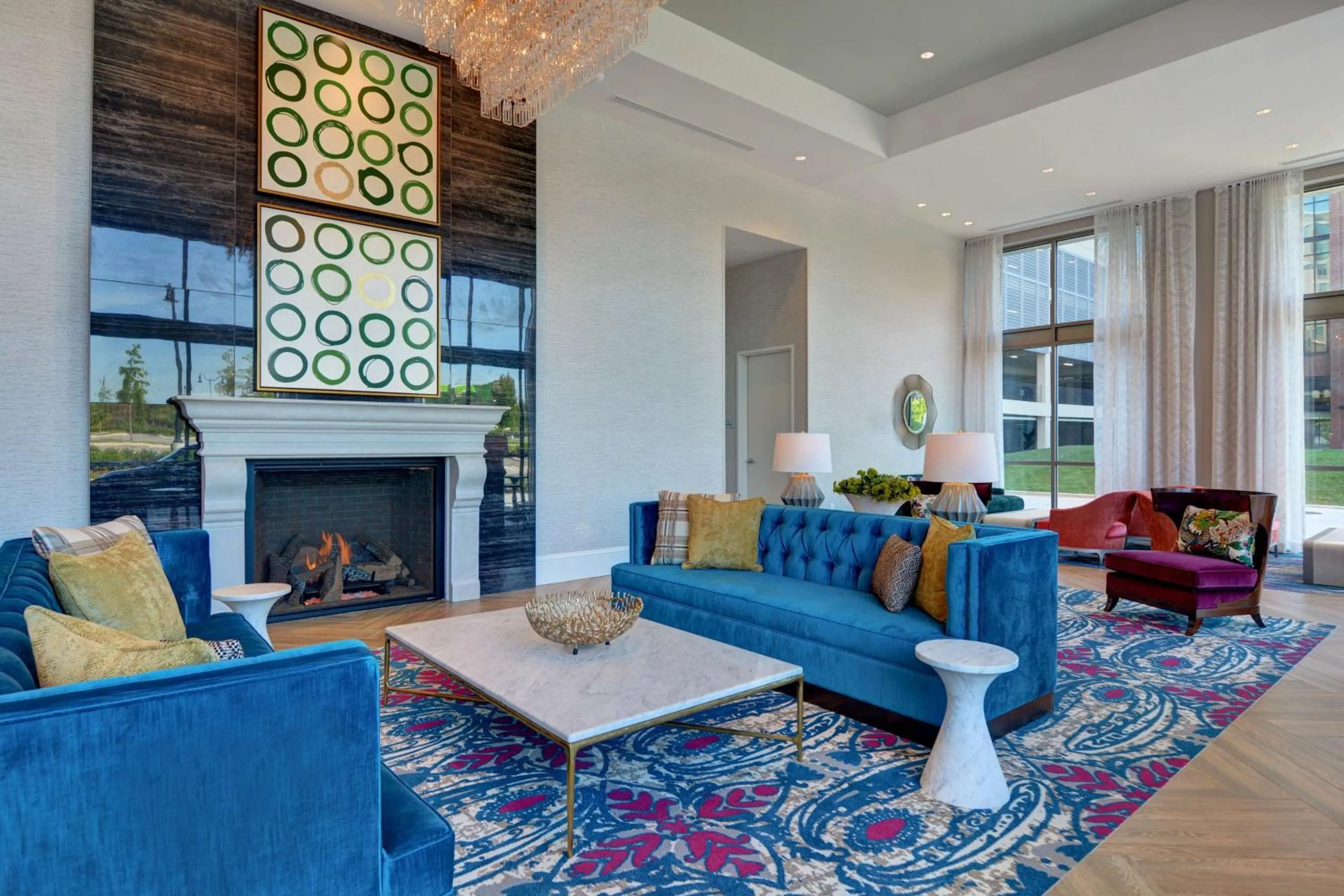 Lobby or reception in Hampton Inn & Suites Nashville Downtown Capitol View, Tn