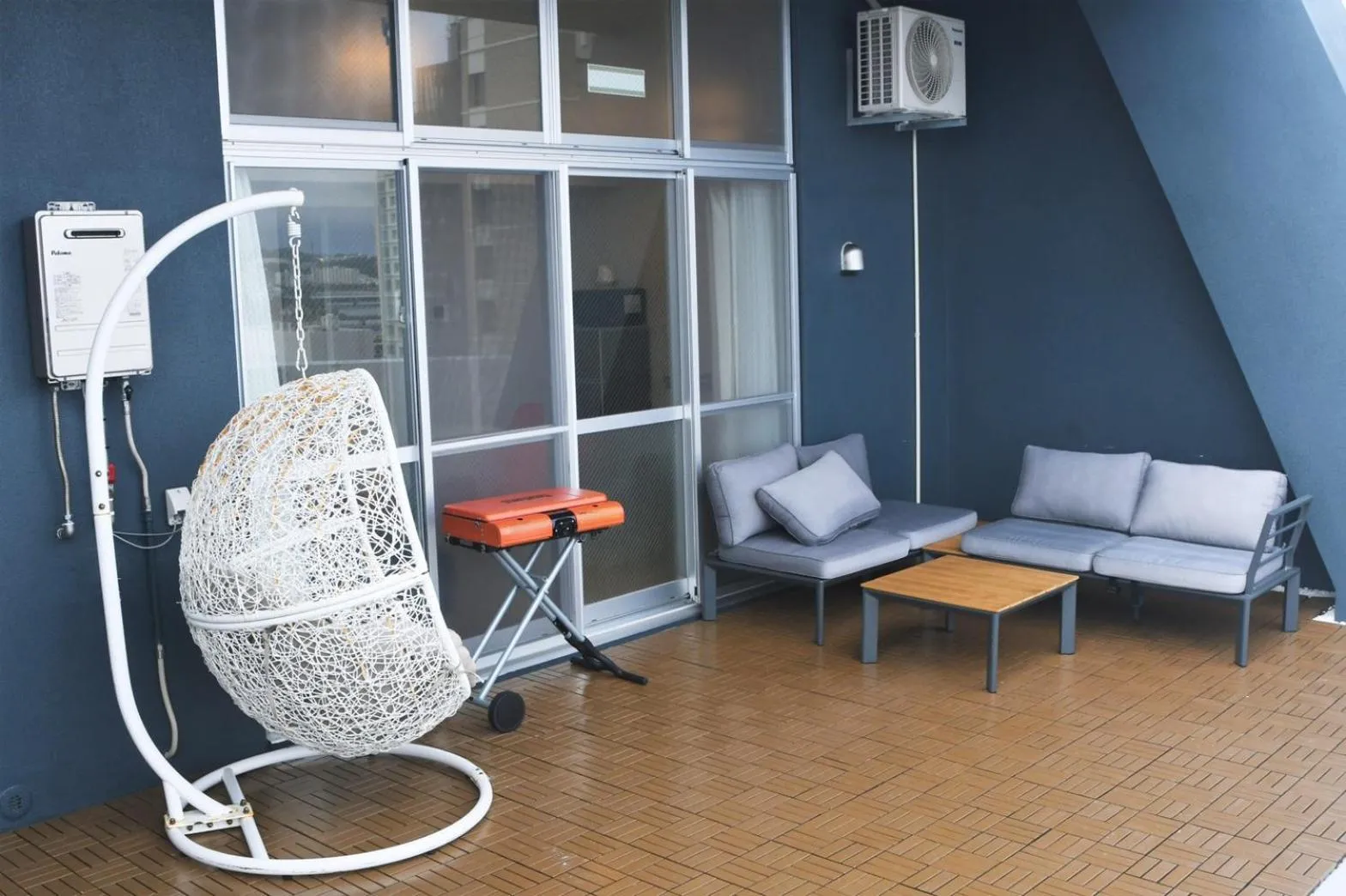 Balcony/Terrace in Hotel Tomas Asahibashi Station