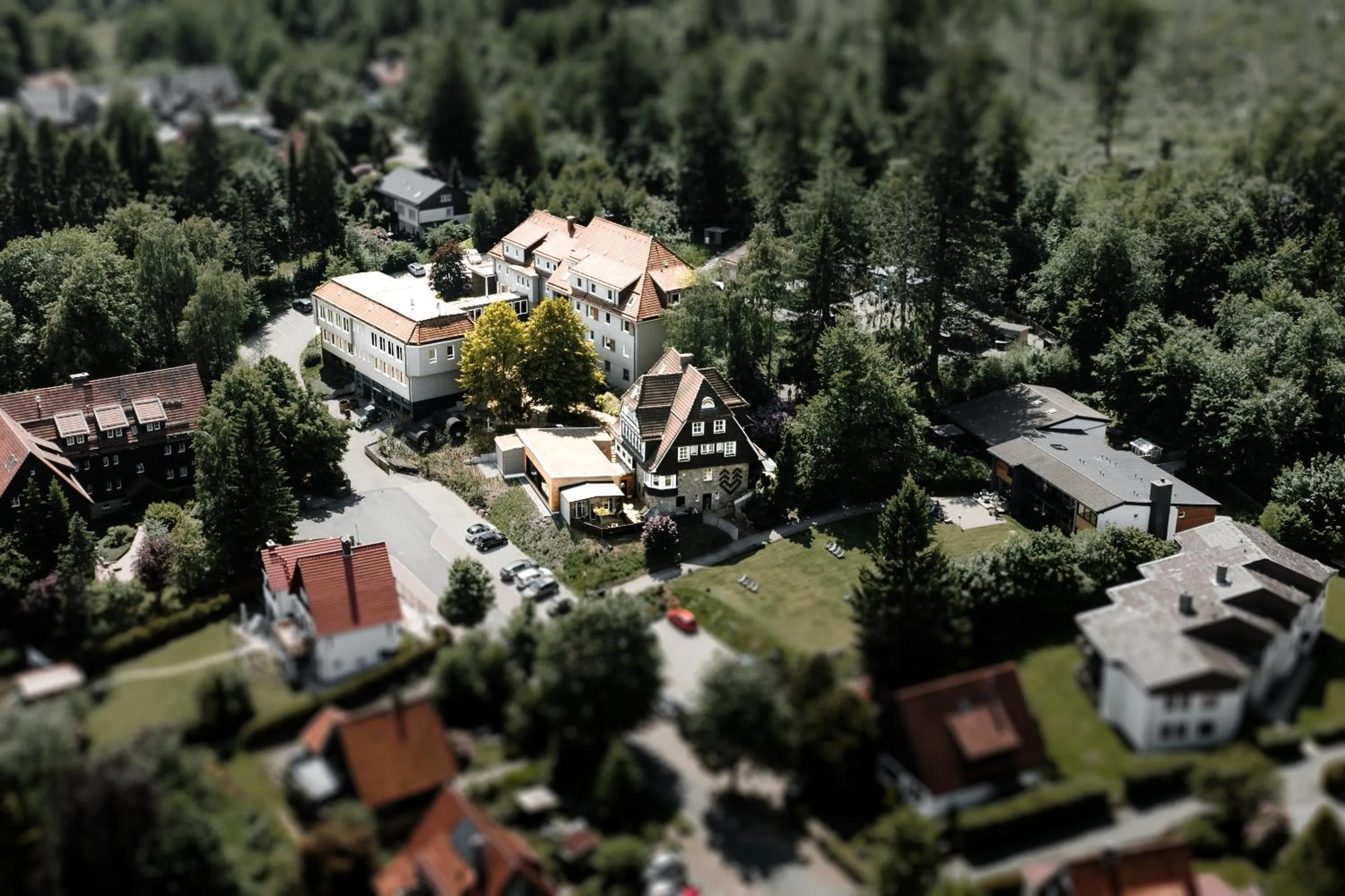 Property building in THE HEARTS HOTEL - dein Boutique- und Event-Resort