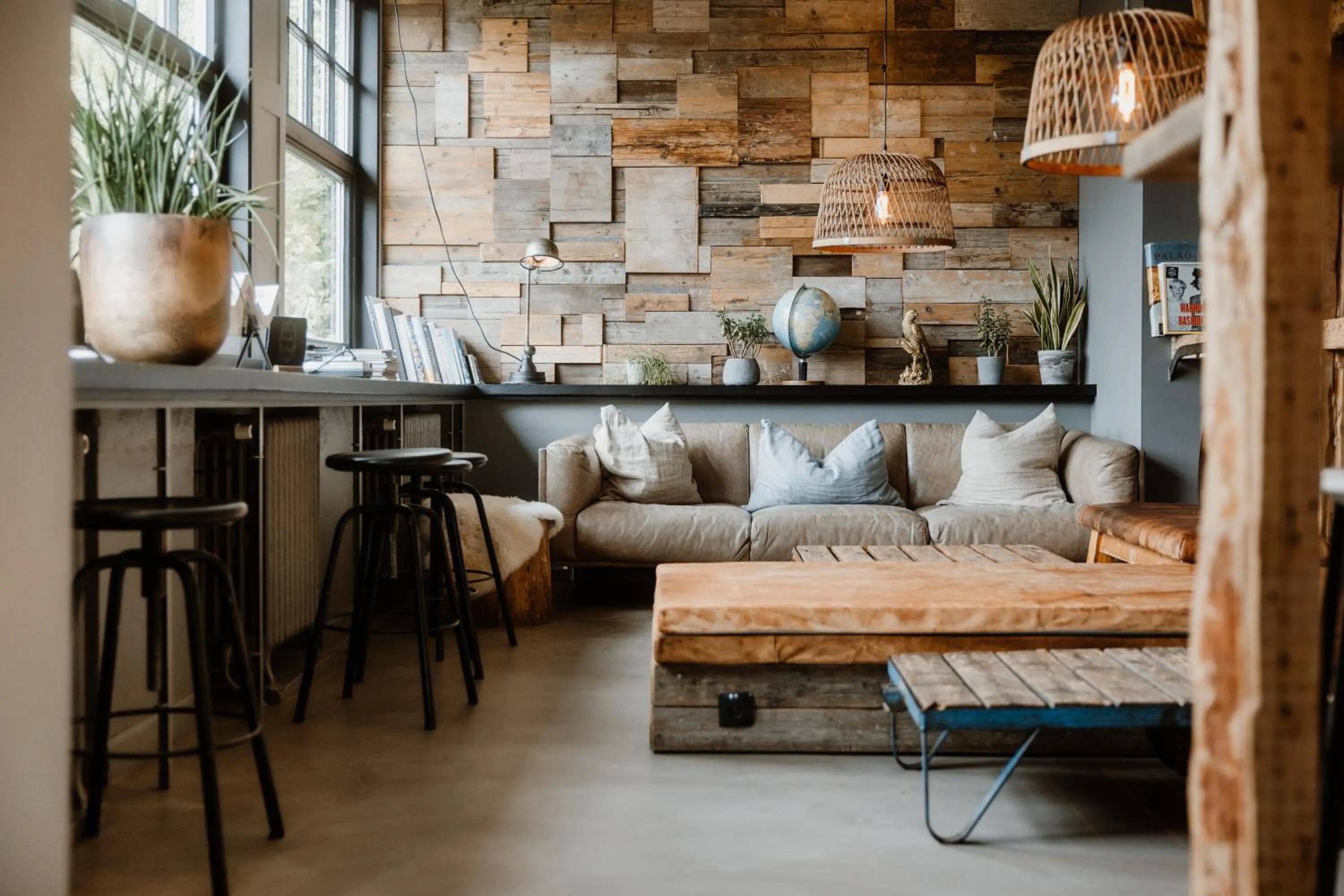 Lobby or reception in THE HEARTS HOTEL - dein Boutique- und Event-Resort