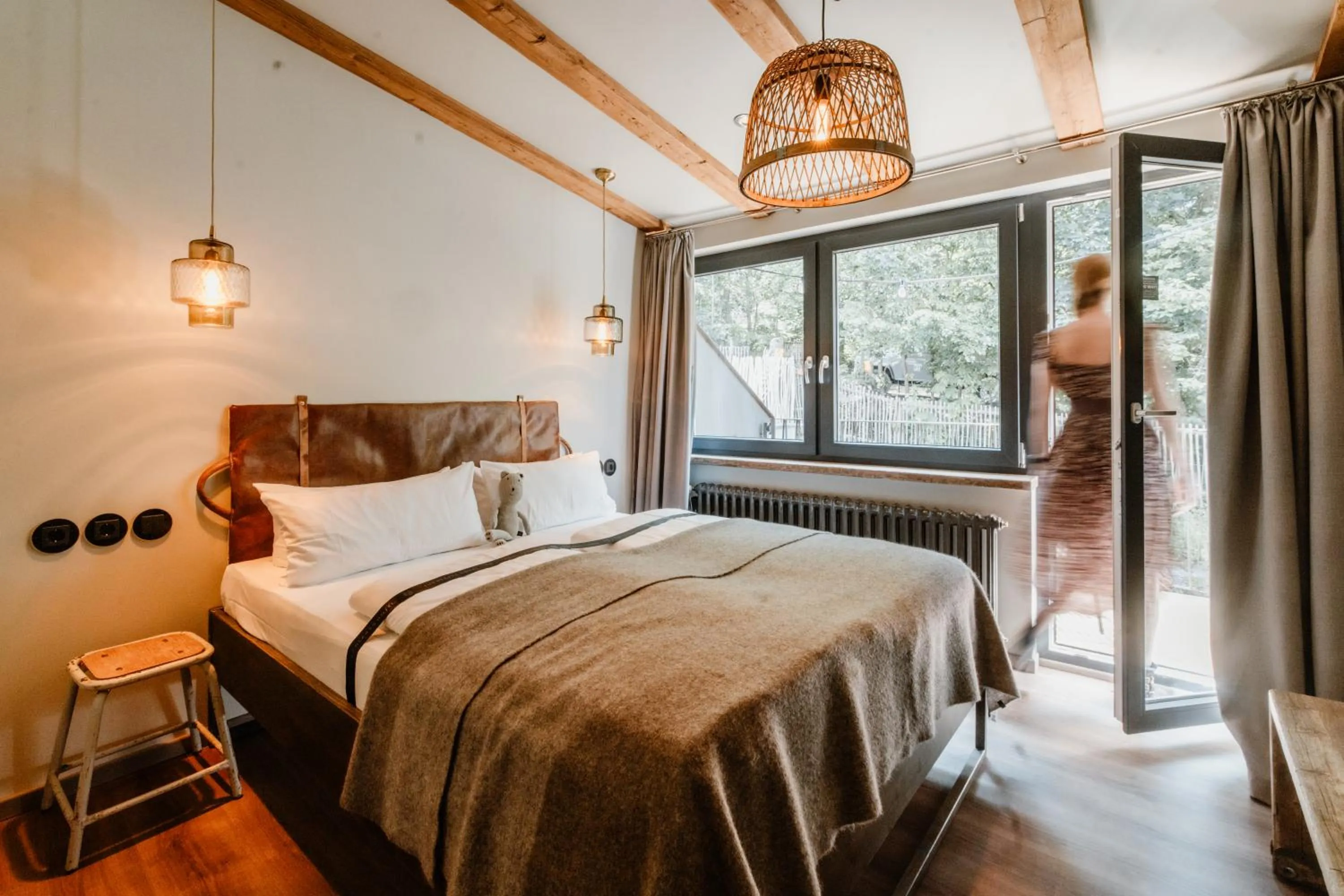 Bed in THE HEARTS HOTEL - dein Boutique- und Event-Resort