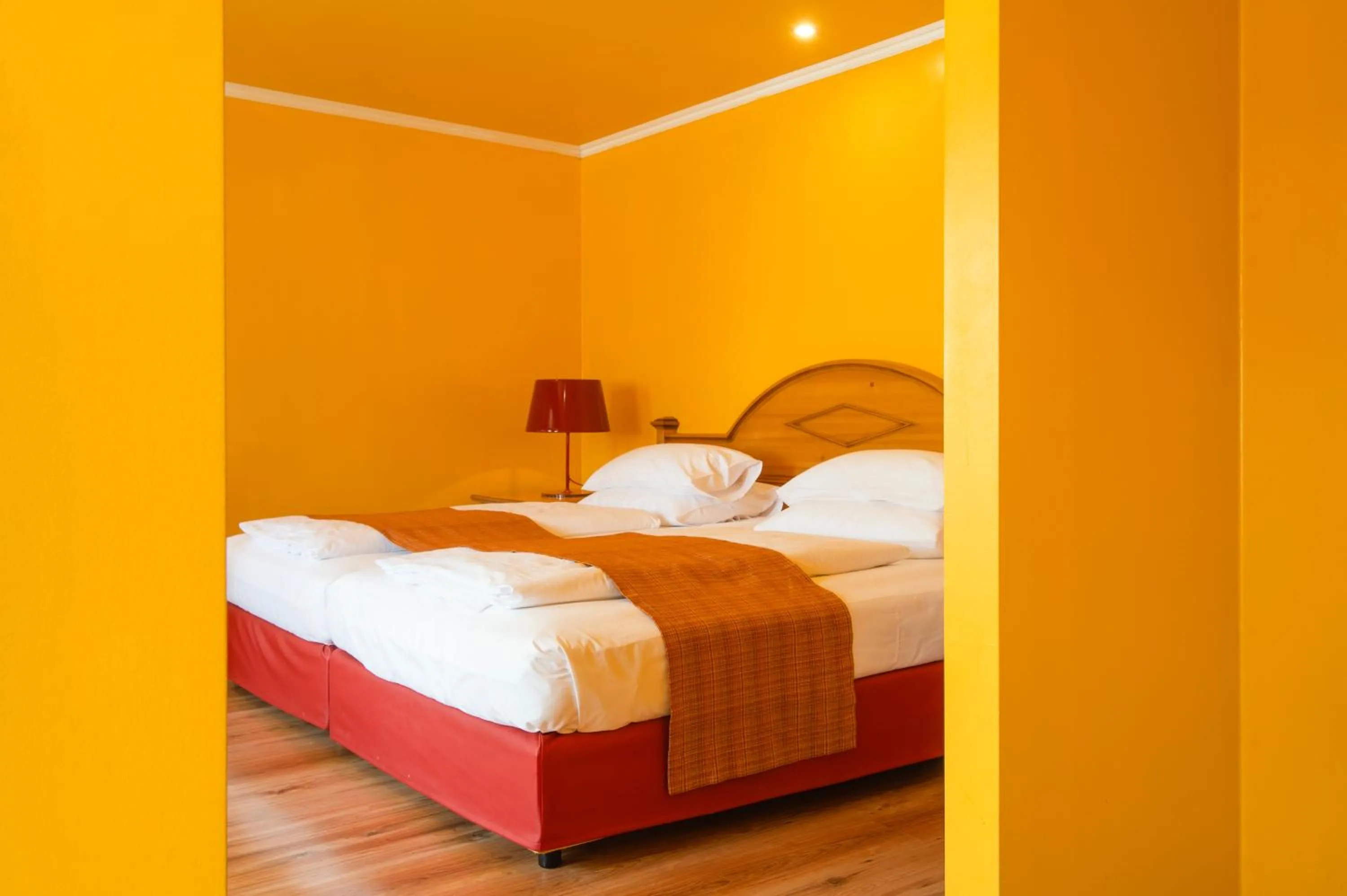 Bed in Werners Boutique Hotel