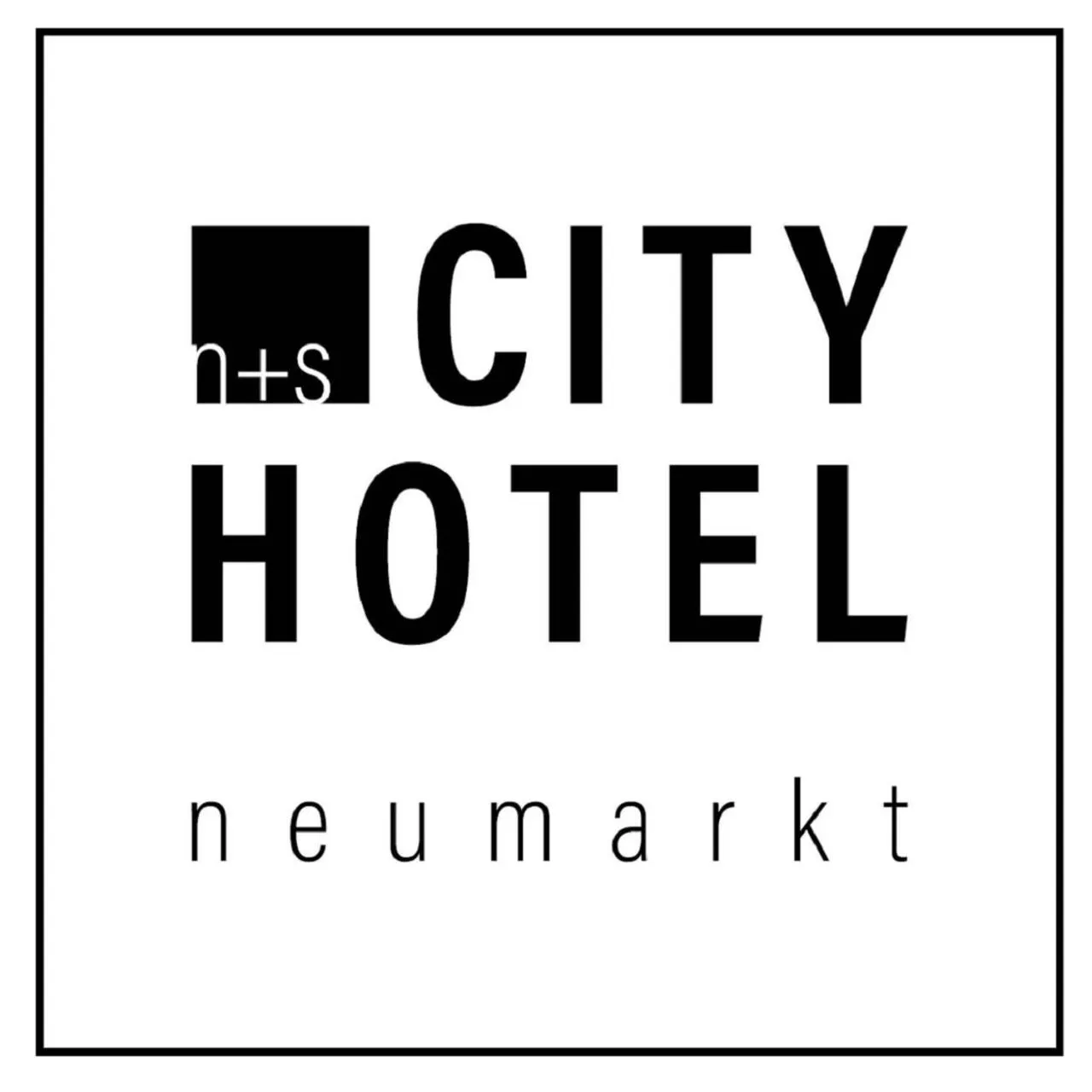 Property logo or sign in N+S City Hotel Neumarkt