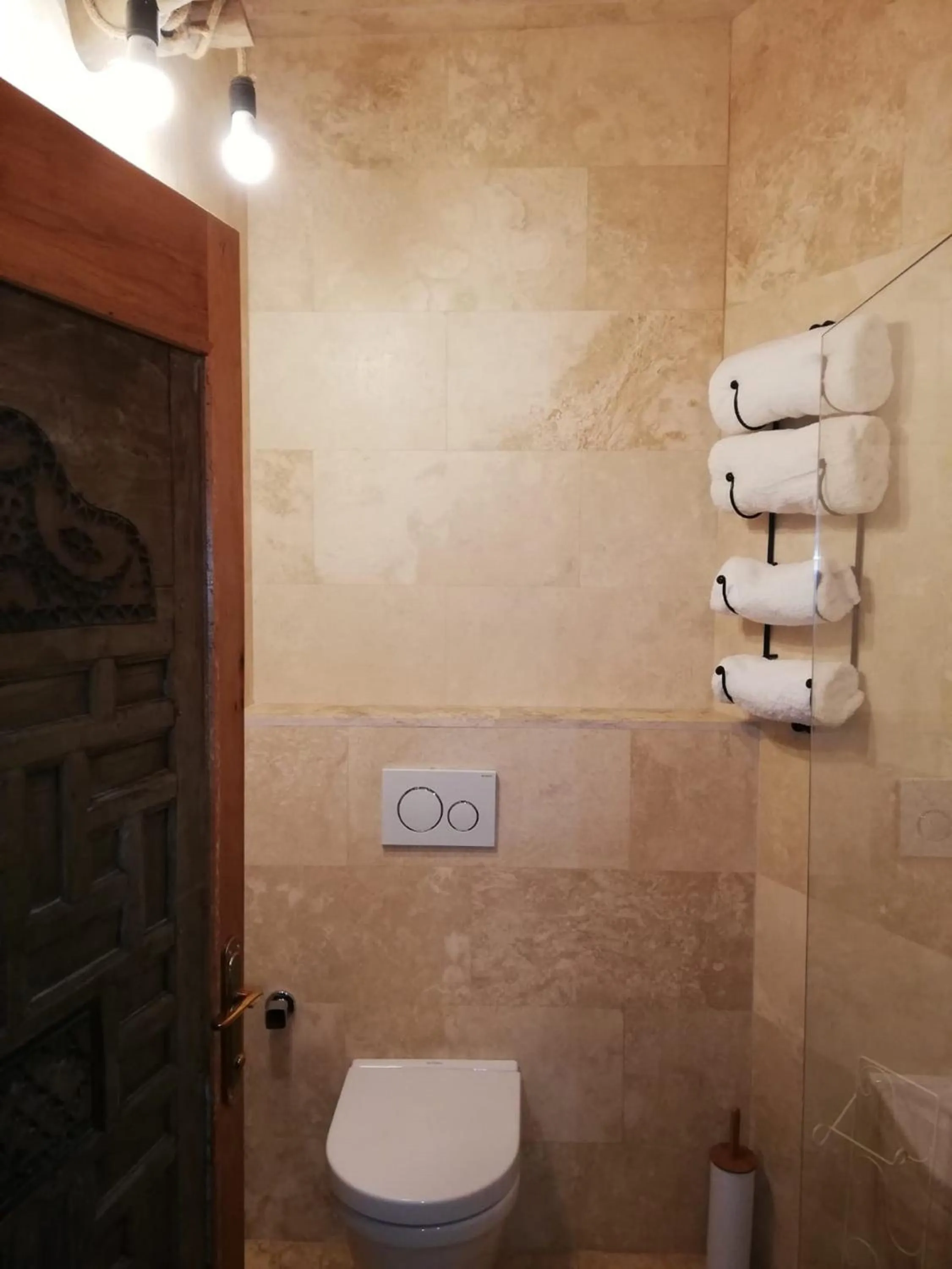 Toilet in Pigeon Hotel Cappadocia