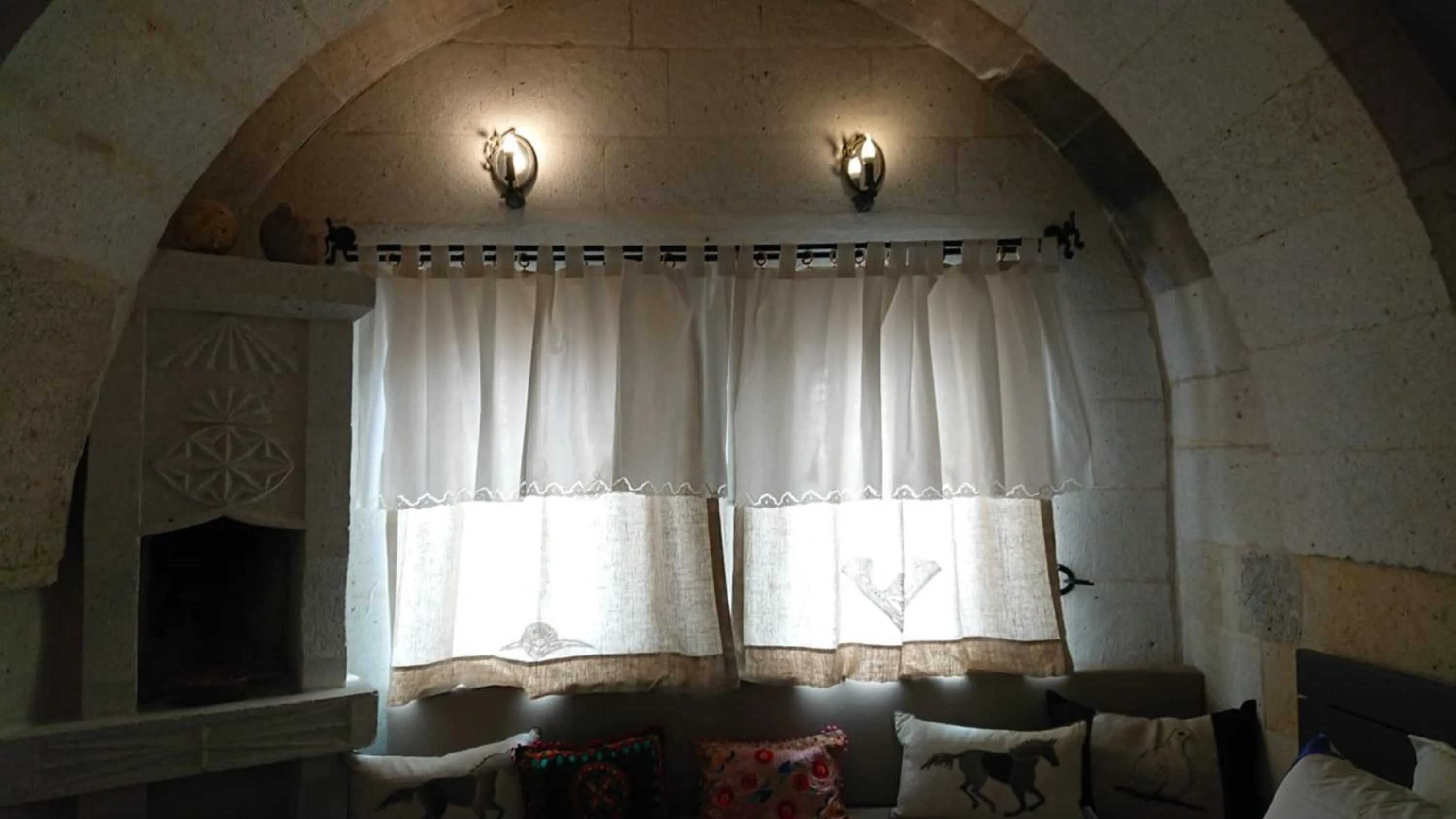 Seating area in Pigeon Hotel Cappadocia